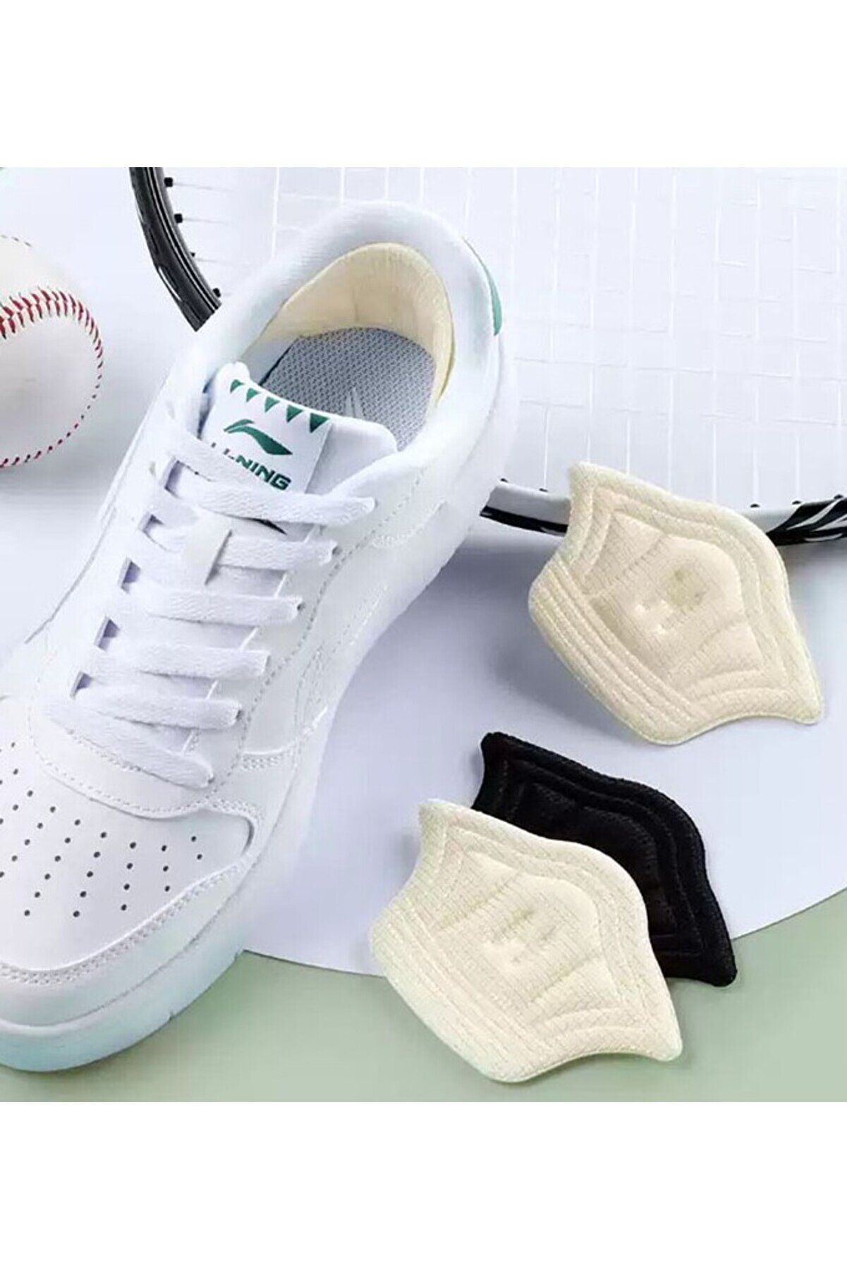 Go İthalat Ta&ccedil; Şeki̇lli̇ 10 Mm Topuk Daraltma Ve Vurma &Ouml;nleyi̇ci̇ (5258)