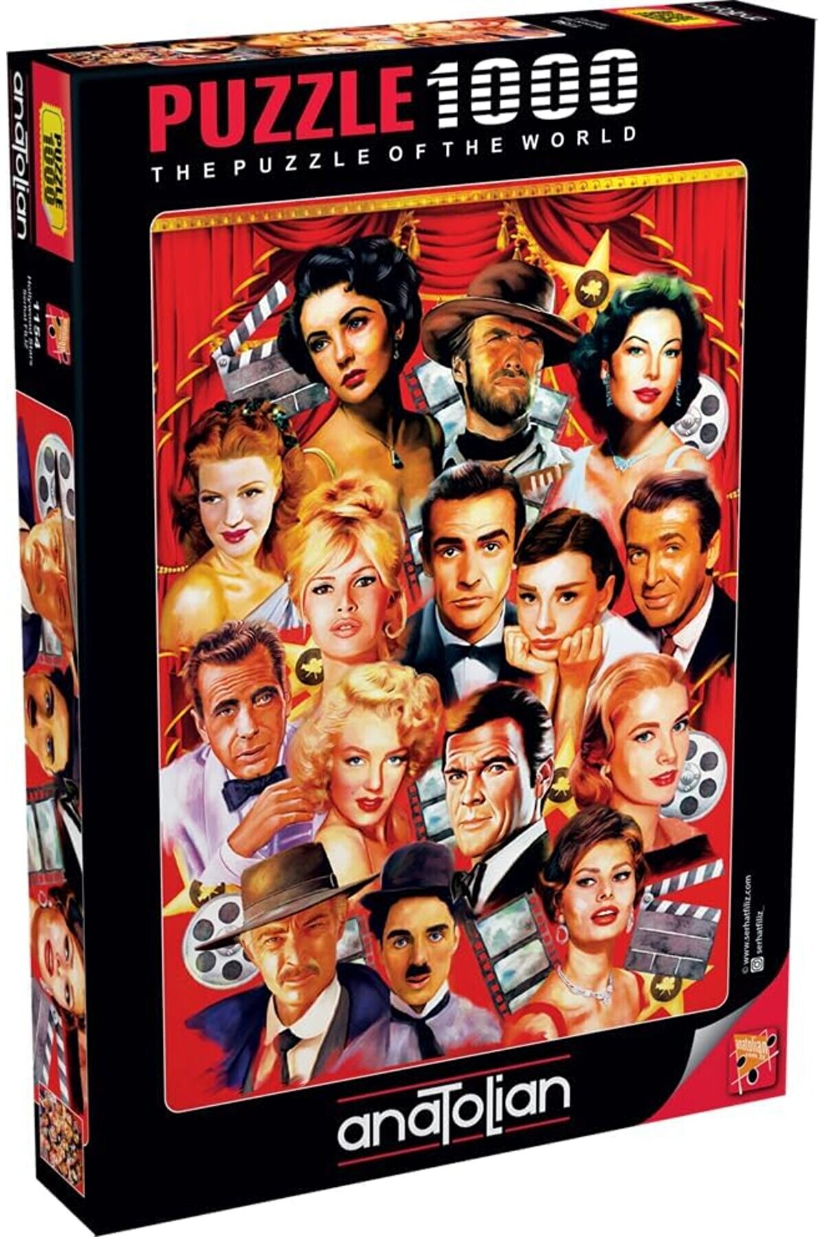 Shopverse Puzzle - Hollywood Stars/ 1000 Parça Puzzle, #1154 Trendfli̇ck 1014773
