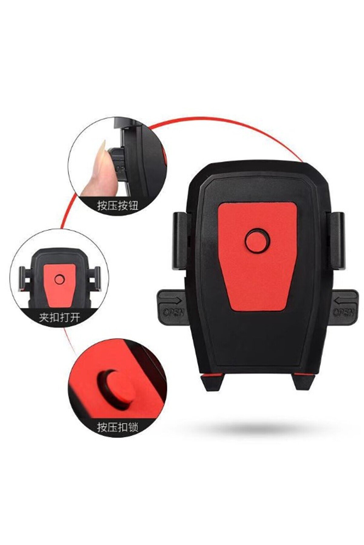 Go İthalat Ara&ccedil; İ&ccedil;i̇ Cam Ve Torpi̇do Vantuzlu Telefon Tutucu (4457)