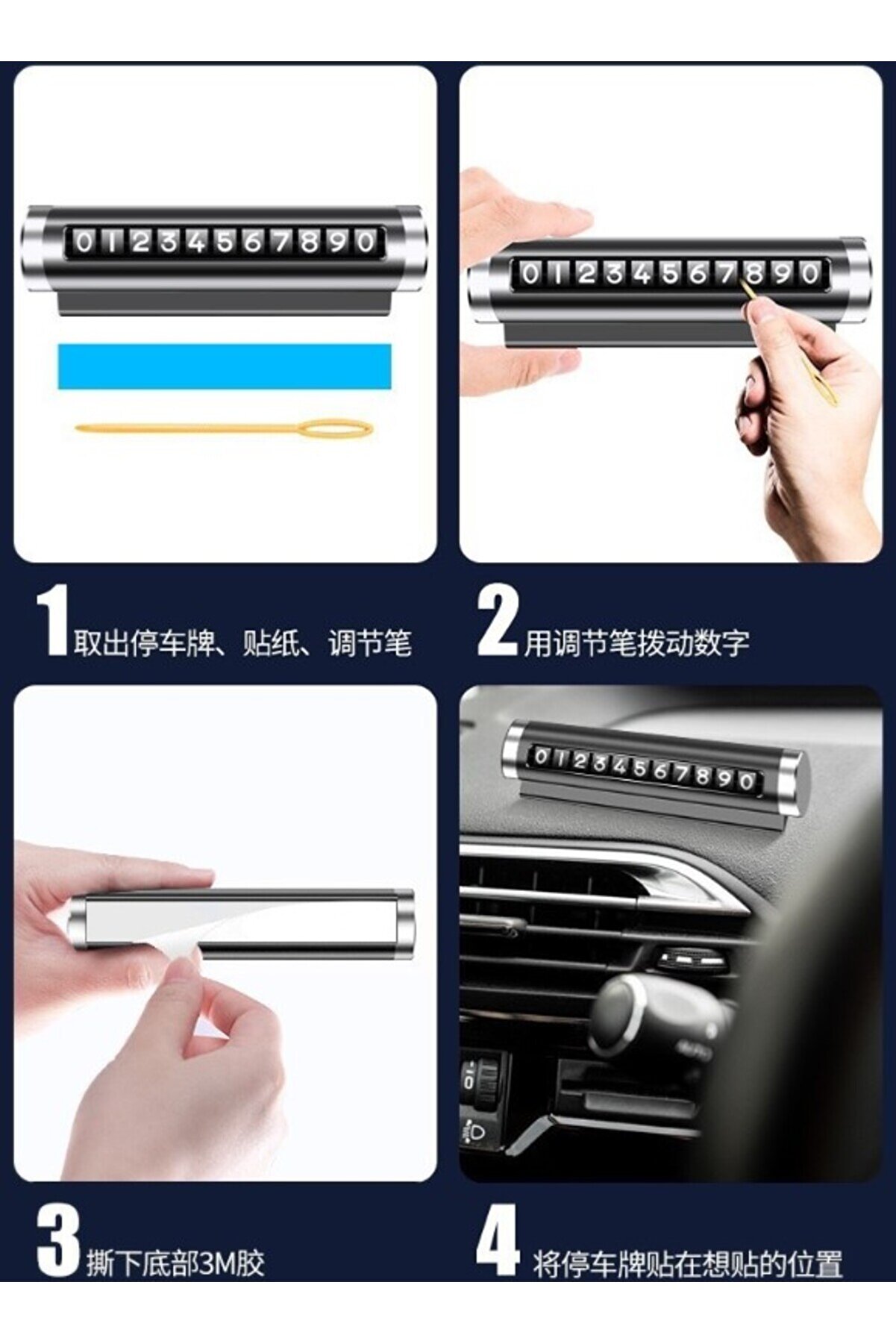 Go İthalat &Ccedil;evi̇rmeli̇ Ayarlı Torpi̇do &Uuml;st&uuml; Si̇li̇ndi̇r Numarat&ouml;r (4457)