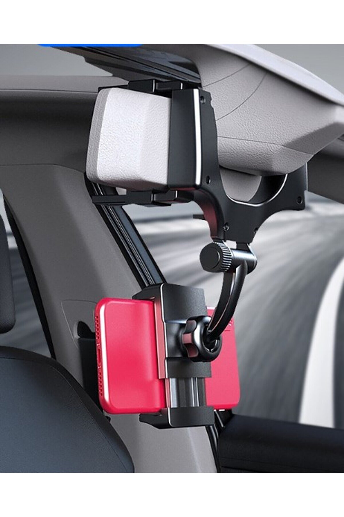 Go İthalat Araba Di̇ki̇z Aynasına Takılan Telefon Tutucu (4457)