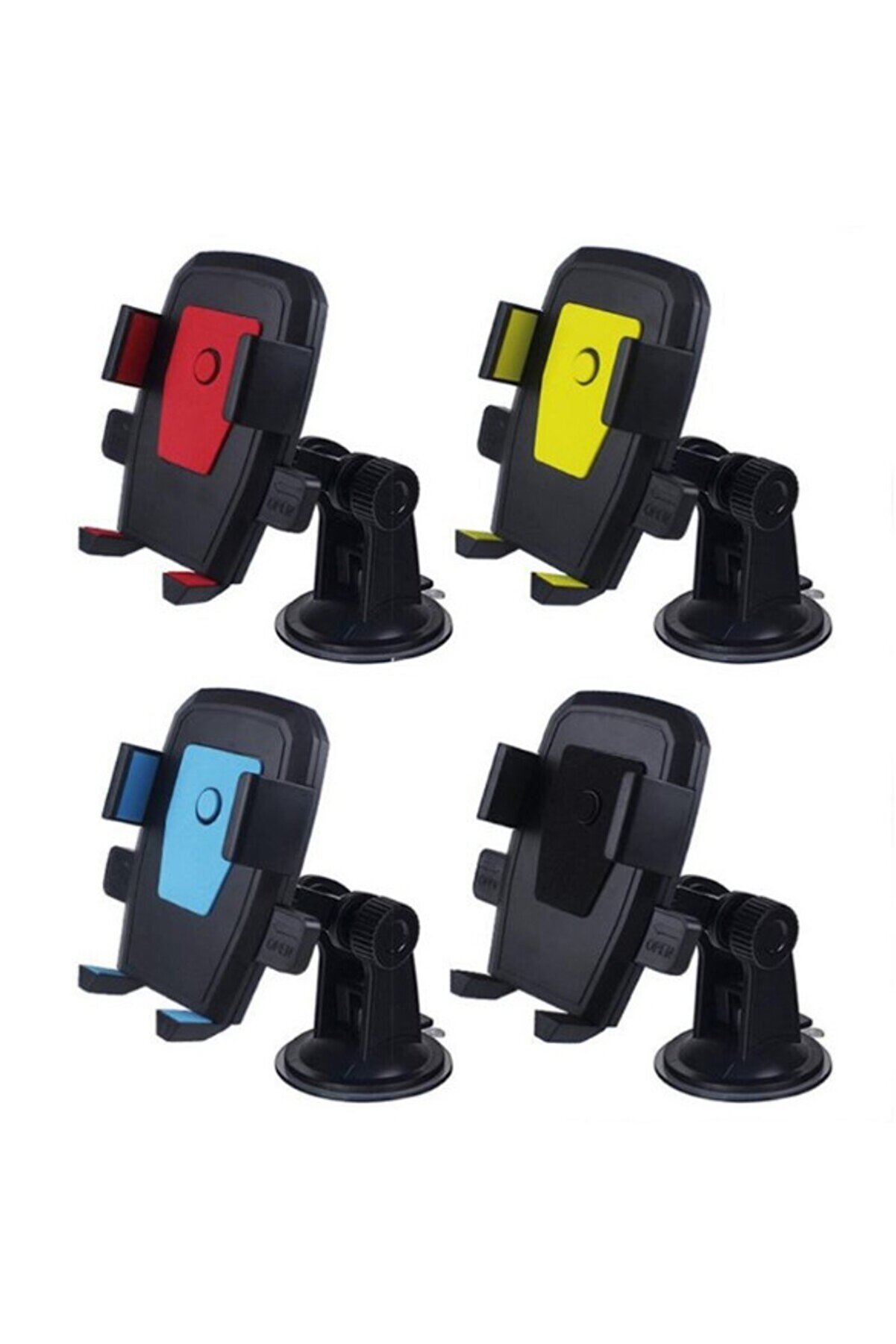 Go İthalat Ara&ccedil; İ&ccedil;i̇ Cam Ve Torpi̇do Vantuzlu Telefon Tutucu (4457)