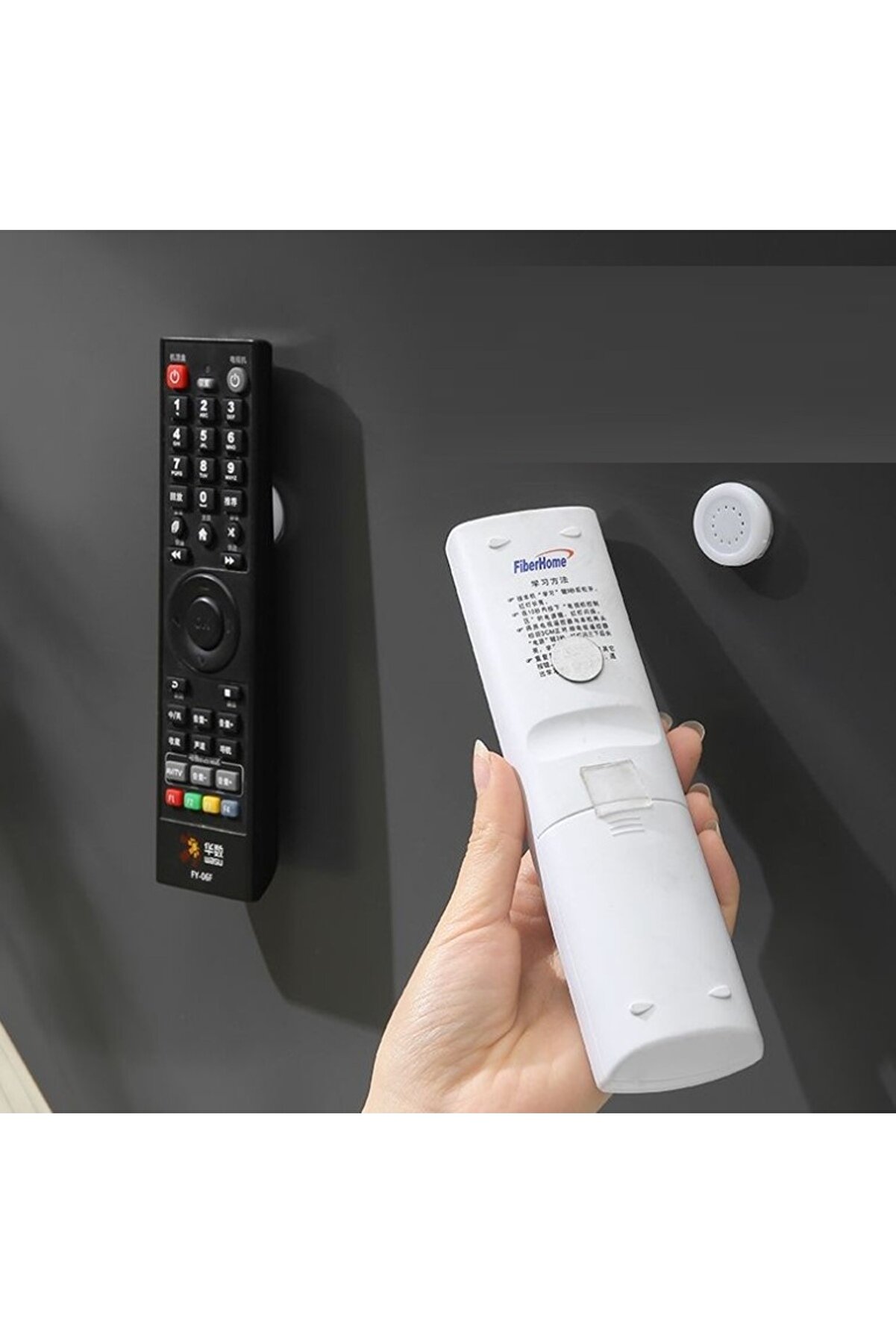 Go İthalat Mıknatıslı &Ccedil;ok Ama&ccedil;lı Kumanda, Telefon Tutucu 2 Adet (4457)