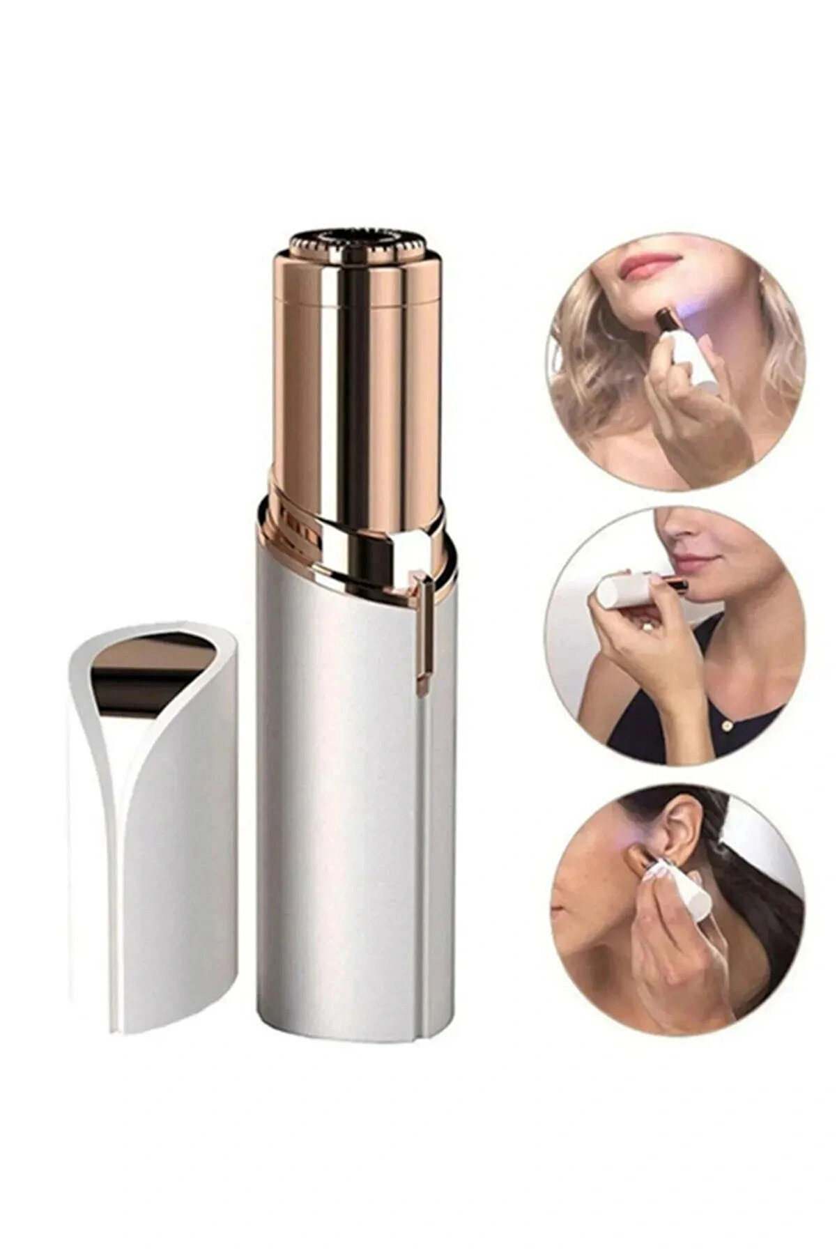 Epi̇lasyon Y&uuml;z &Ccedil;ene Işıklı Kıl T&uuml;y Alma Mi̇ni̇ Cep Epi̇lasyonu