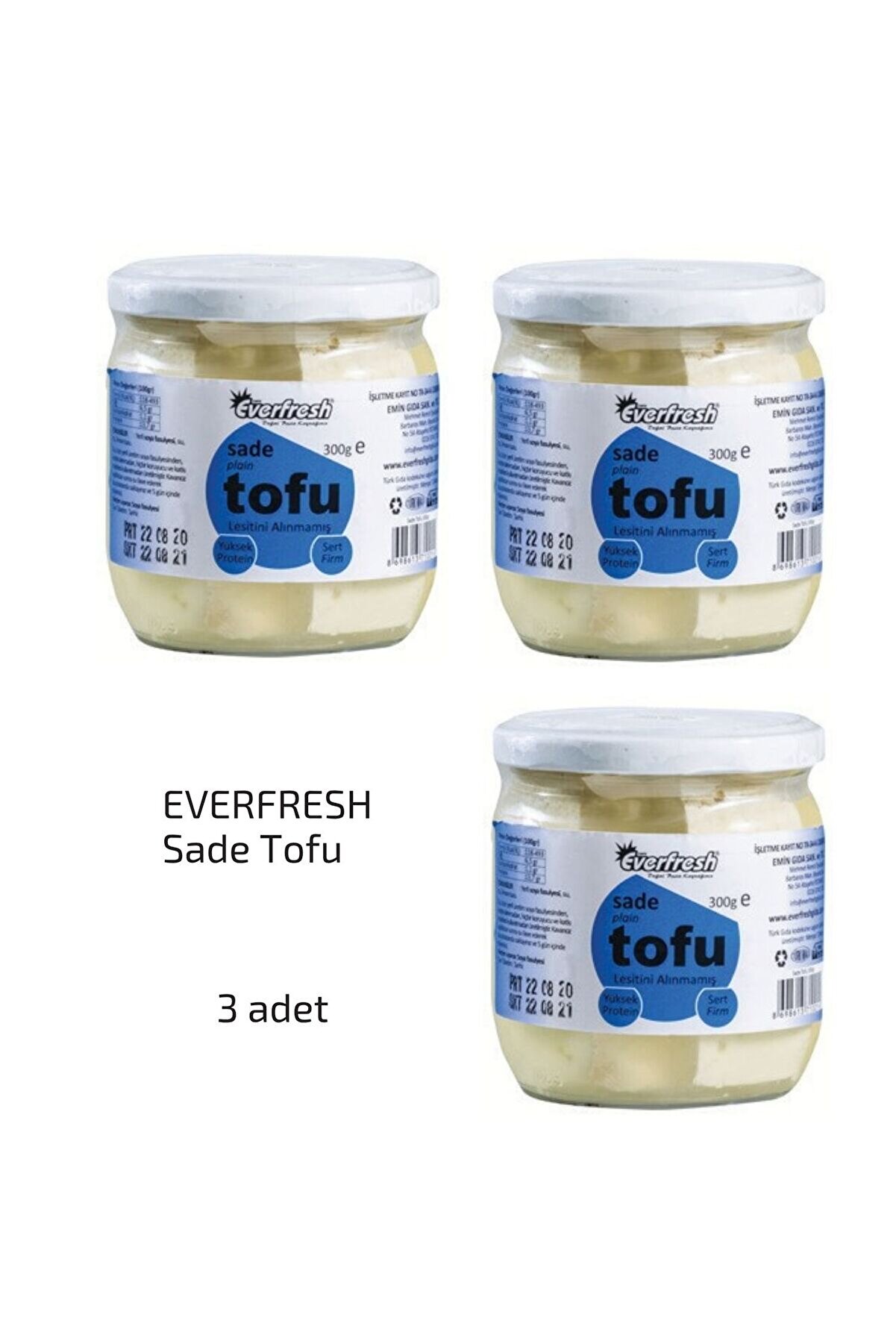 Everfresh Sade Tofu 300Gr 3 Lü Set