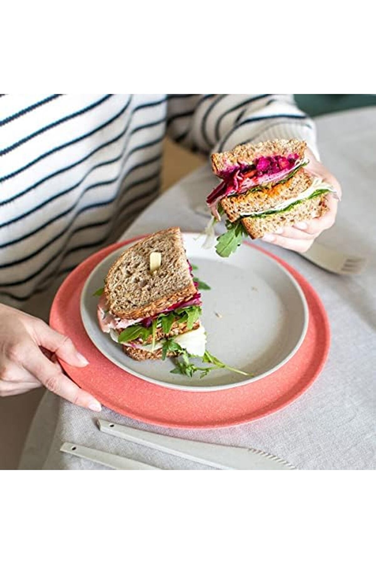 4 Lü Tabak - 25.5Cm 1014773