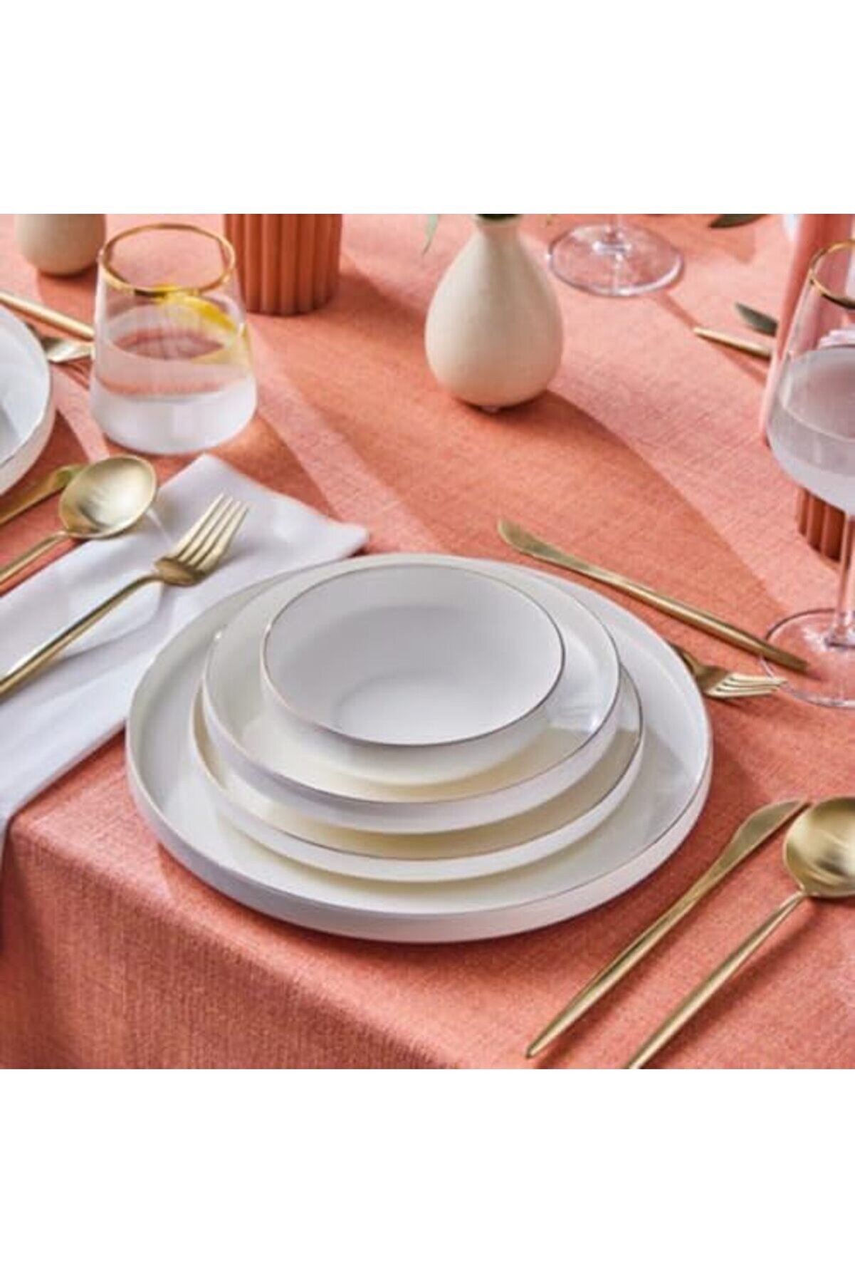 Stream Saturn 24 Parça 6 Ki̇şi̇li̇k Yemek Takımı 1014773