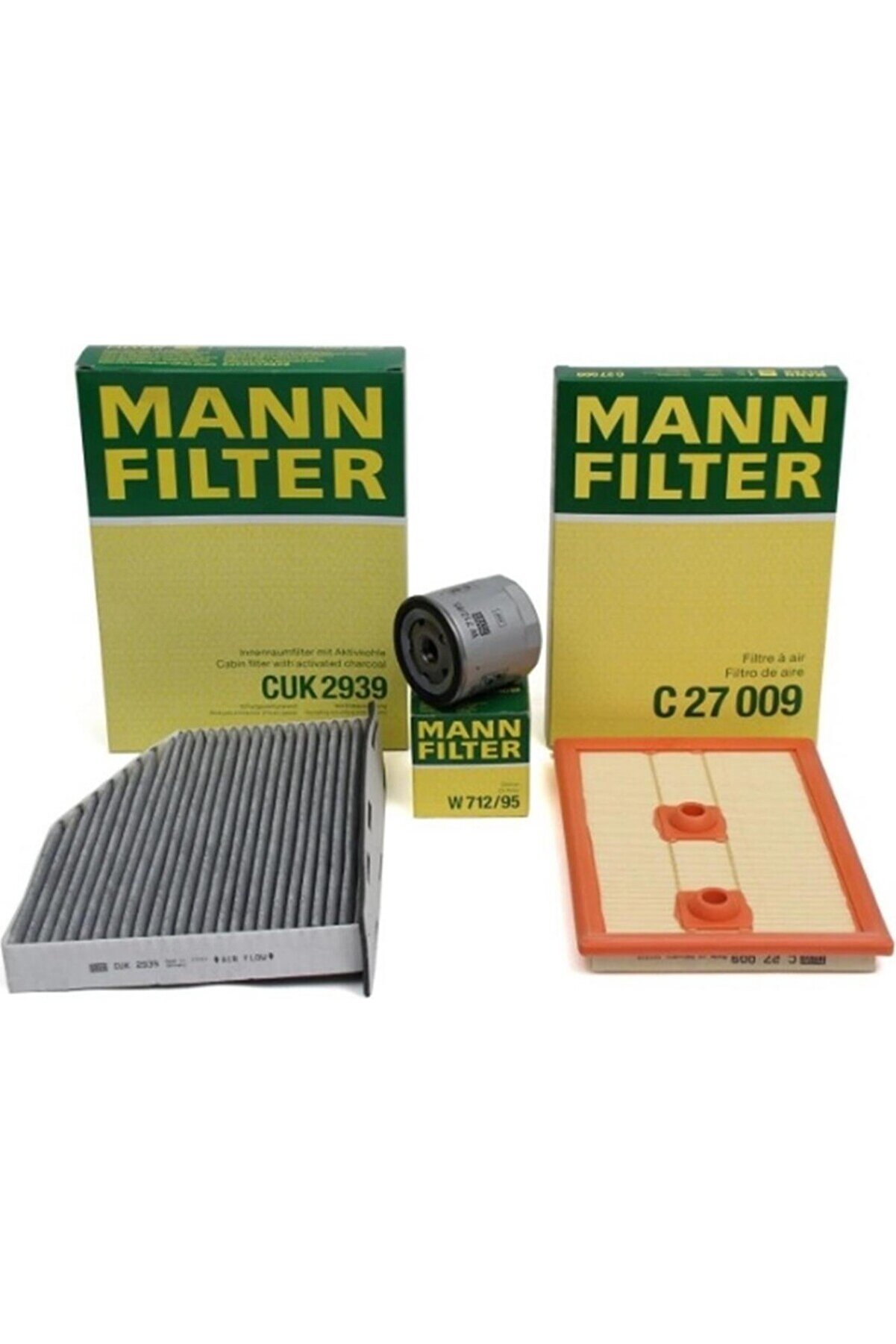 MANN Audi Q3 1.4 Tfsı Periyodik Bakım Seti 04E129620-1K1819653-04E115561