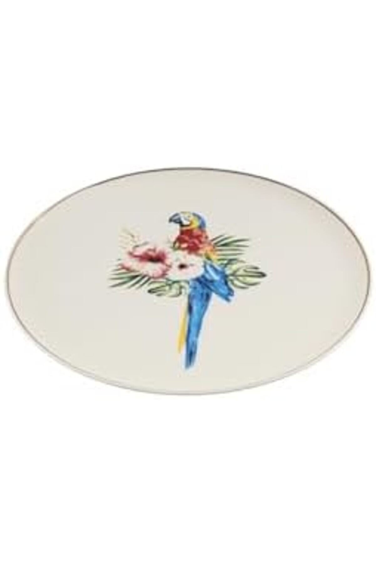 Exoti̇c Desen 2 Düz Tabak 20 Cm, 1014773