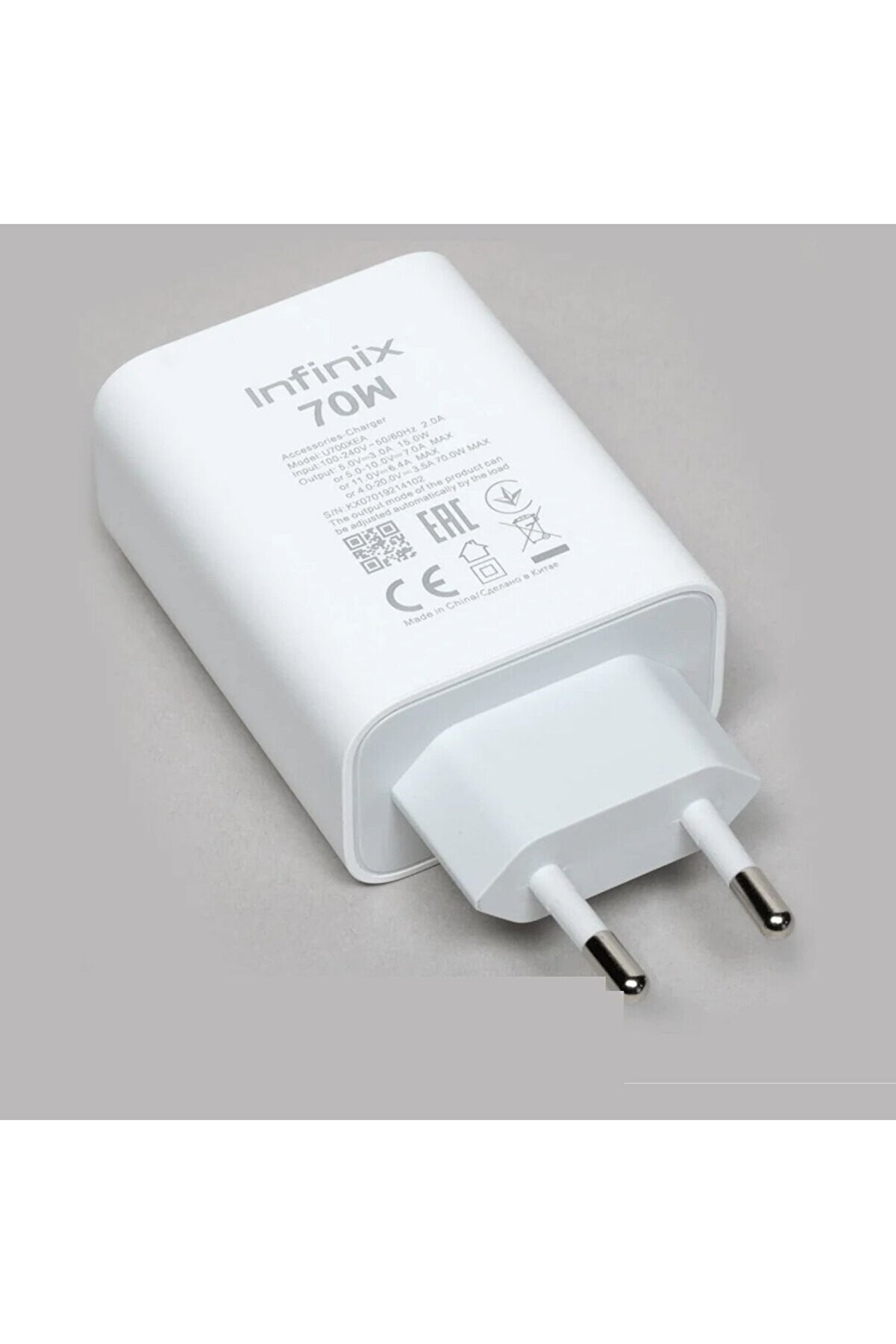 Infınıx 70W Şarj Başlık Kablo Hari̇çti̇r