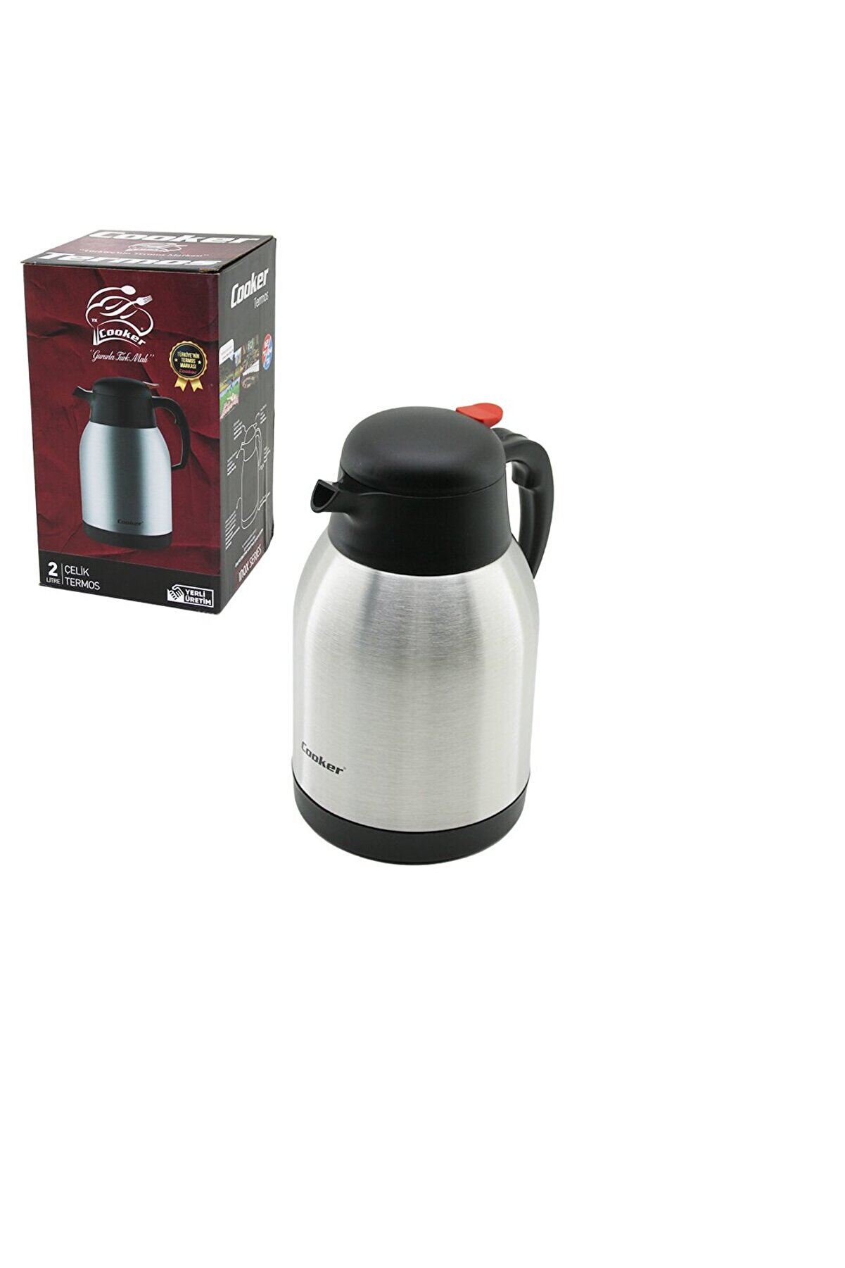 Go İthalat Ckr-2005 2Lt &Ccedil;eli̇k Termos (4457)