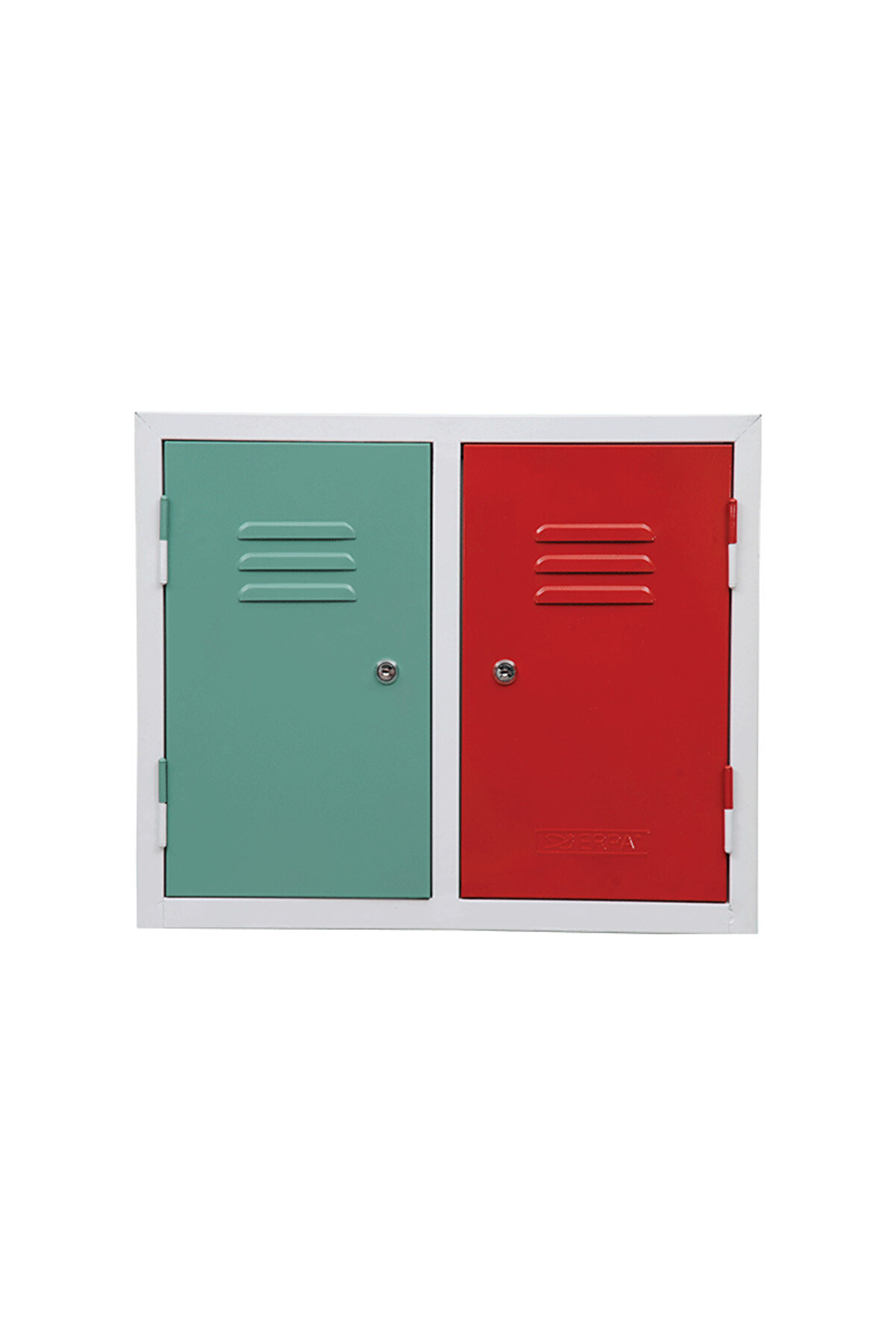 Kamusalmarket Kırmızı Yeşi̇l Kapaklı Dolap, Narkoti̇k İlaç Dolabı, Toksi̇n Dolabı