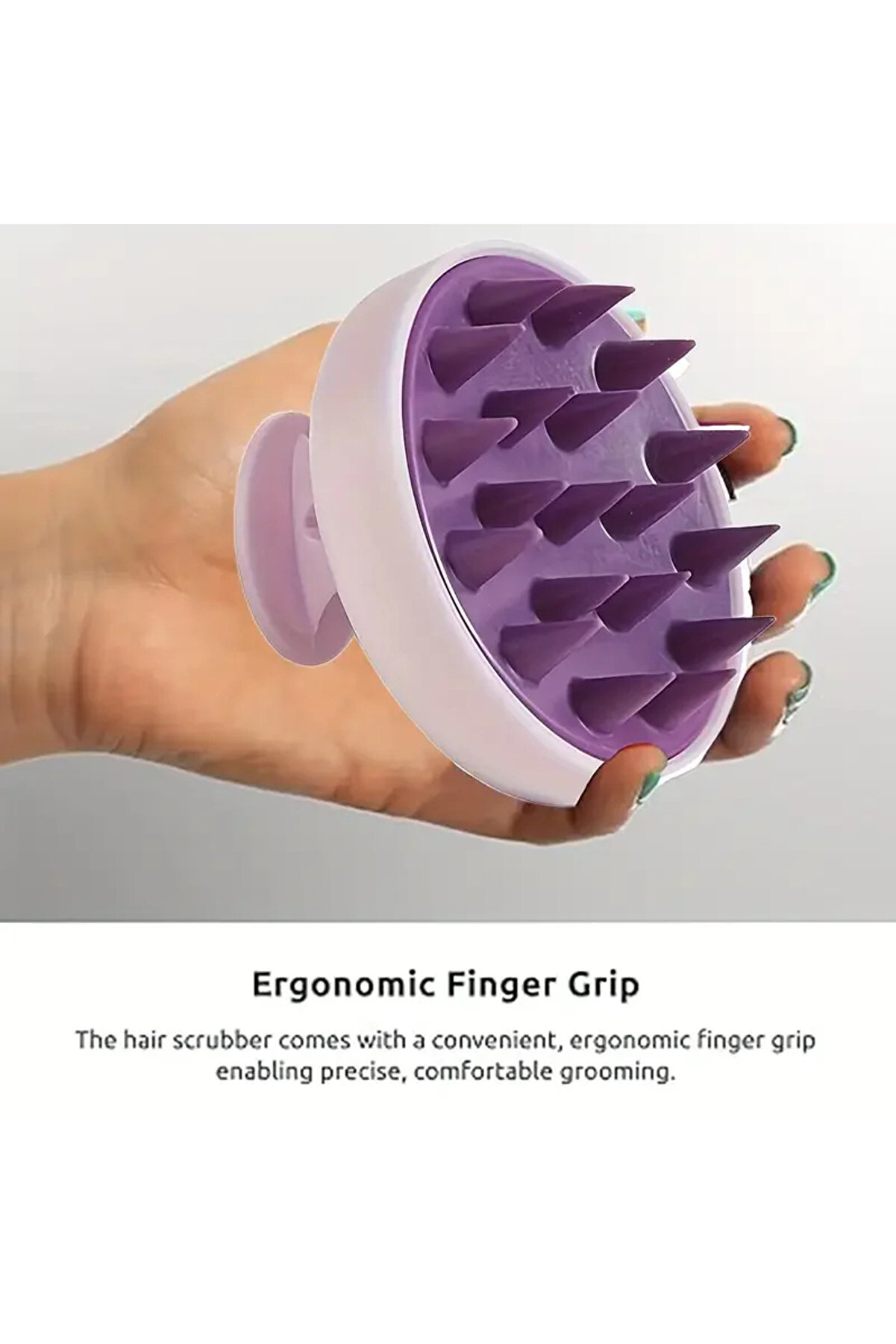 Go İthalat Koni̇k U&ccedil;lu Sa&ccedil; Masaj Fır&ccedil;ası (Asorti̇li̇) (4457)