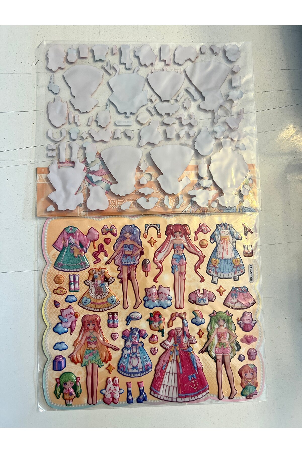 Ai̇rbrush Tattoo Sti̇cker Prenses Elbi̇se Gi̇ydi̇rme Etki̇nli̇k Oyunu 2 Kartela Bi̇rden Model3