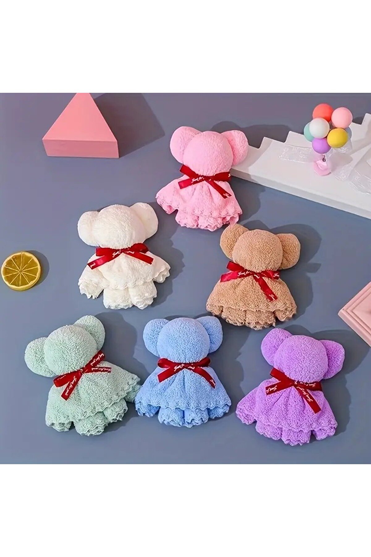 Ethab Ti̇caret Sevi̇mli̇ Ayı Havlu Hedi̇ye Seti̇ (&Ouml;zel &Ccedil;antası Hedi̇ye)1 Adet Tekli̇