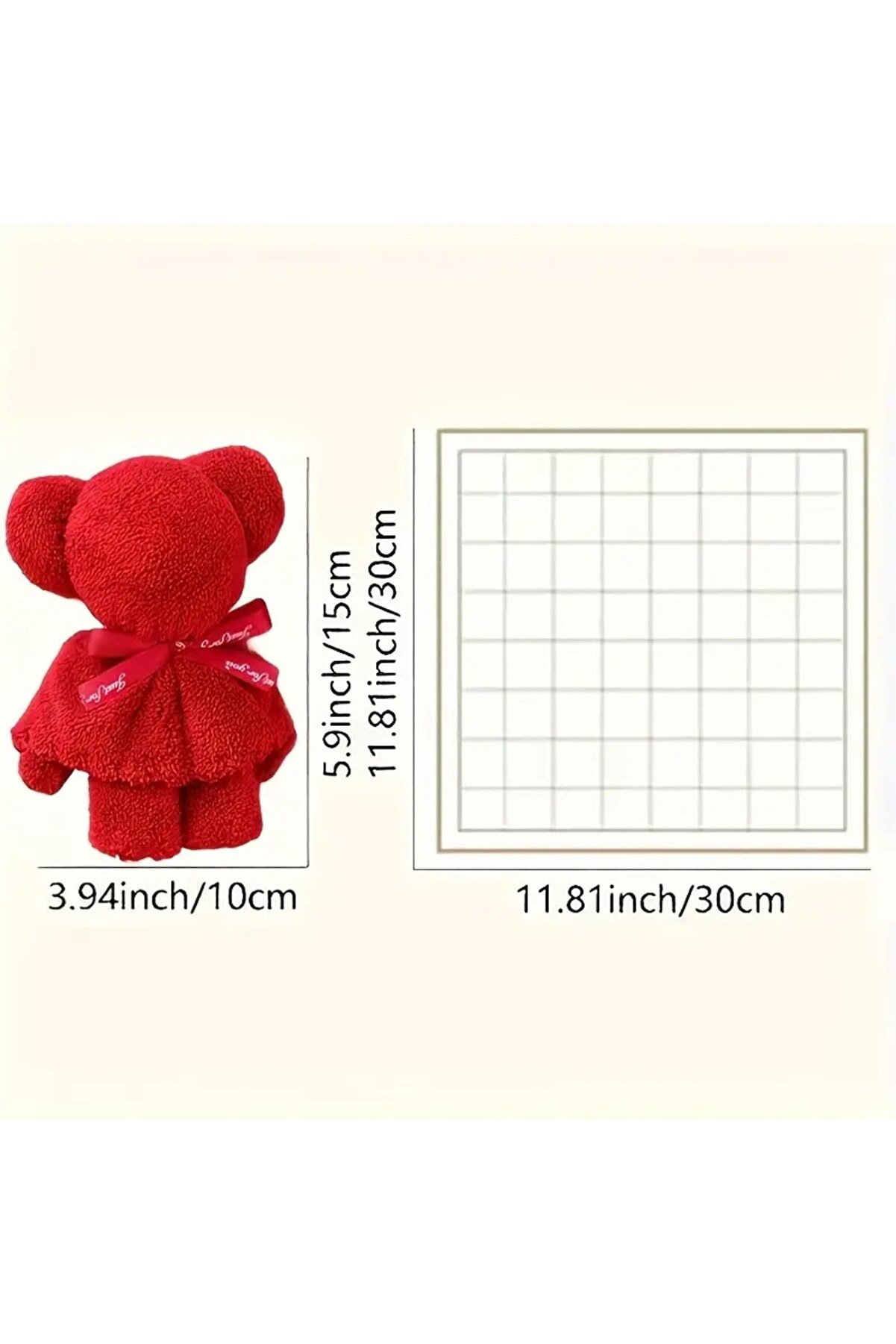 Ethab Ti̇caret Sevi̇mli̇ Ayı Havlu Hedi̇ye Seti̇ (&Ouml;zel &Ccedil;antası Hedi̇ye)1 Adet Tekli̇