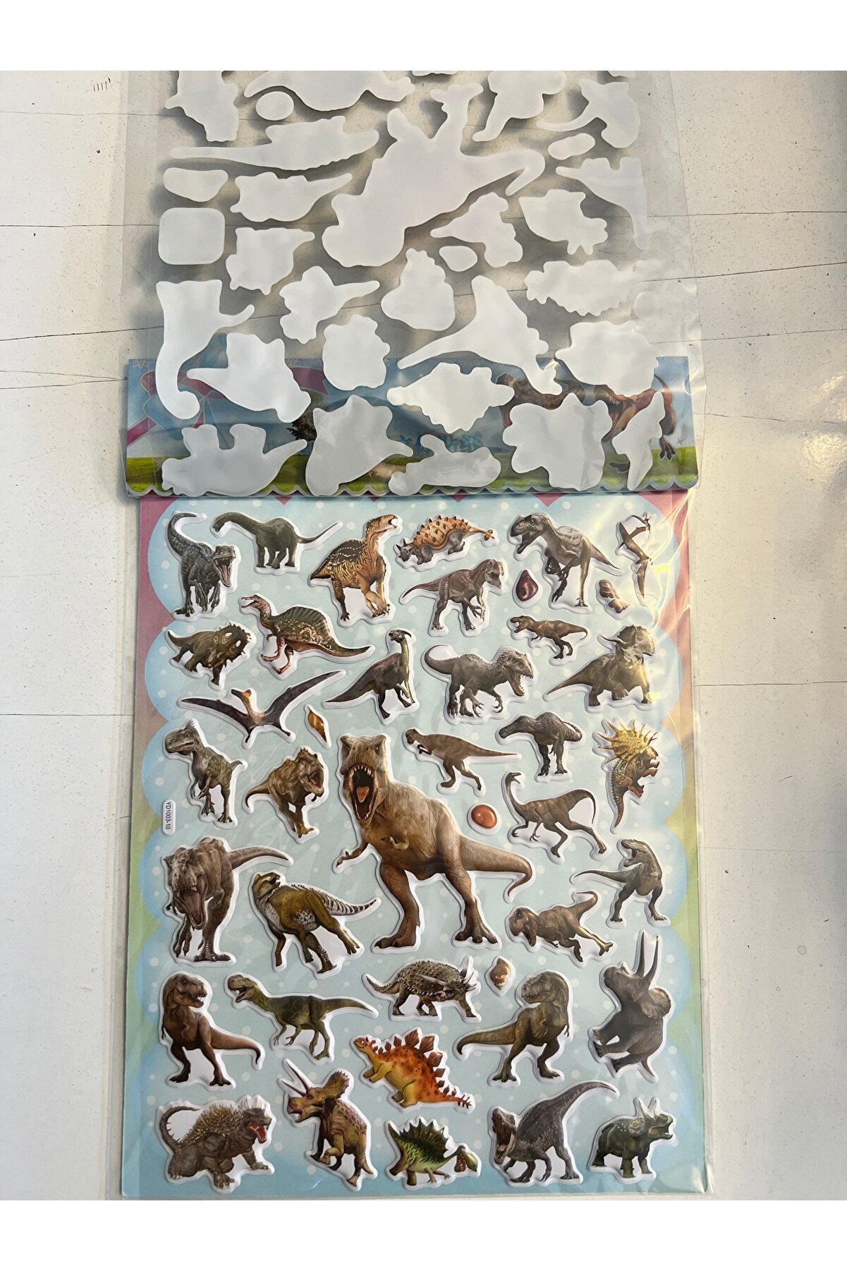 Ai̇rbrush Tattoo Di̇nazorlar Kabartma Sti̇cker Etki̇nli̇k Oyunu 2 Kartela Bi̇rden Model22