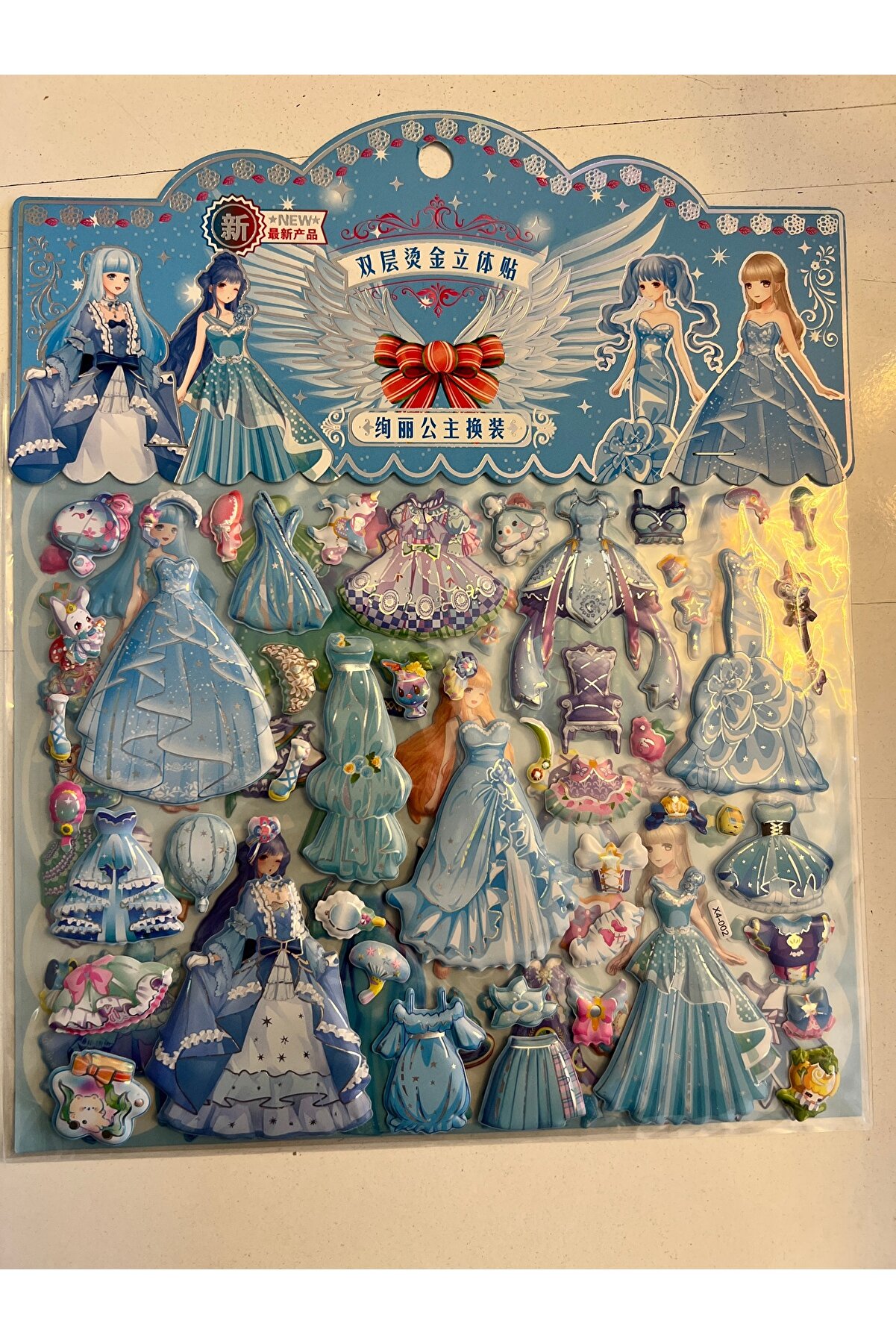 Ai̇rbrush Tattoo Sti̇cker Prenses Elbi̇se Gi̇ydi̇rme Etki̇nli̇k Oyunu 2 Kartela Bi̇rden Model4