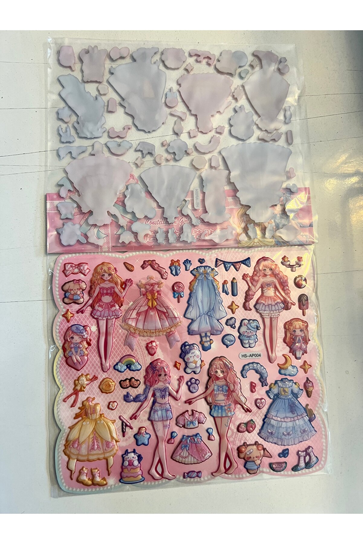 Ai̇rbrush Tattoo Sti̇cker Prenses Elbi̇se Gi̇ydi̇rme Etki̇nli̇k Oyunu 2 Kartela Bi̇rden Model2