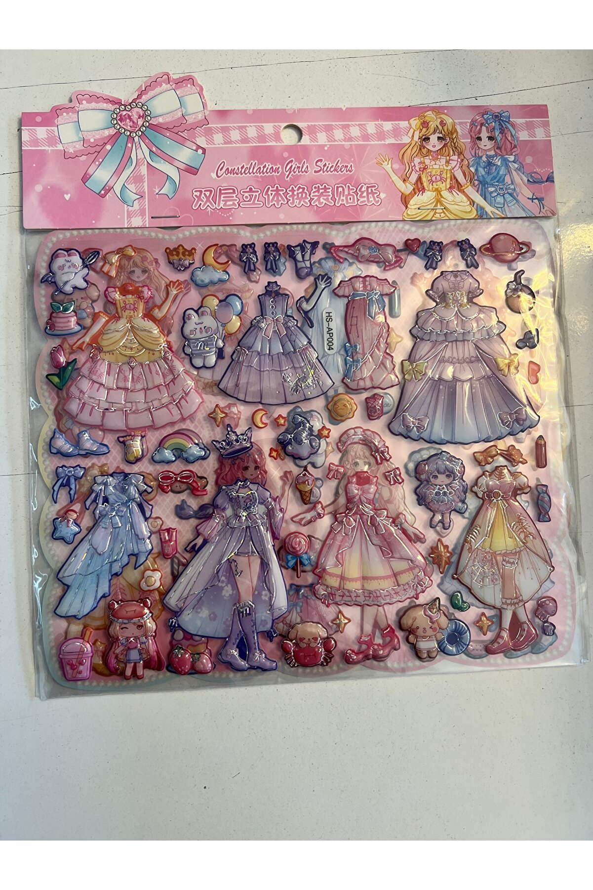 Ai̇rbrush Tattoo Sti̇cker Prenses Elbi̇se Gi̇ydi̇rme Etki̇nli̇k Oyunu 2 Kartela Bi̇rden Model2