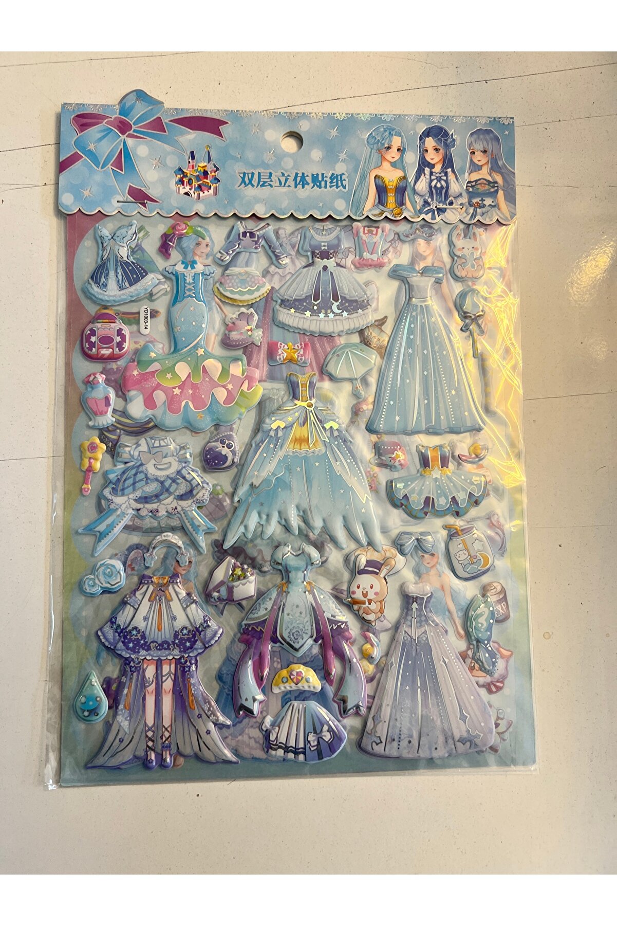 Ai̇rbrush Tattoo Sti̇cker Prenses Elbi̇se Gi̇ydi̇rme Etki̇nli̇k Oyunu 2 Kartela Bi̇rden Model15