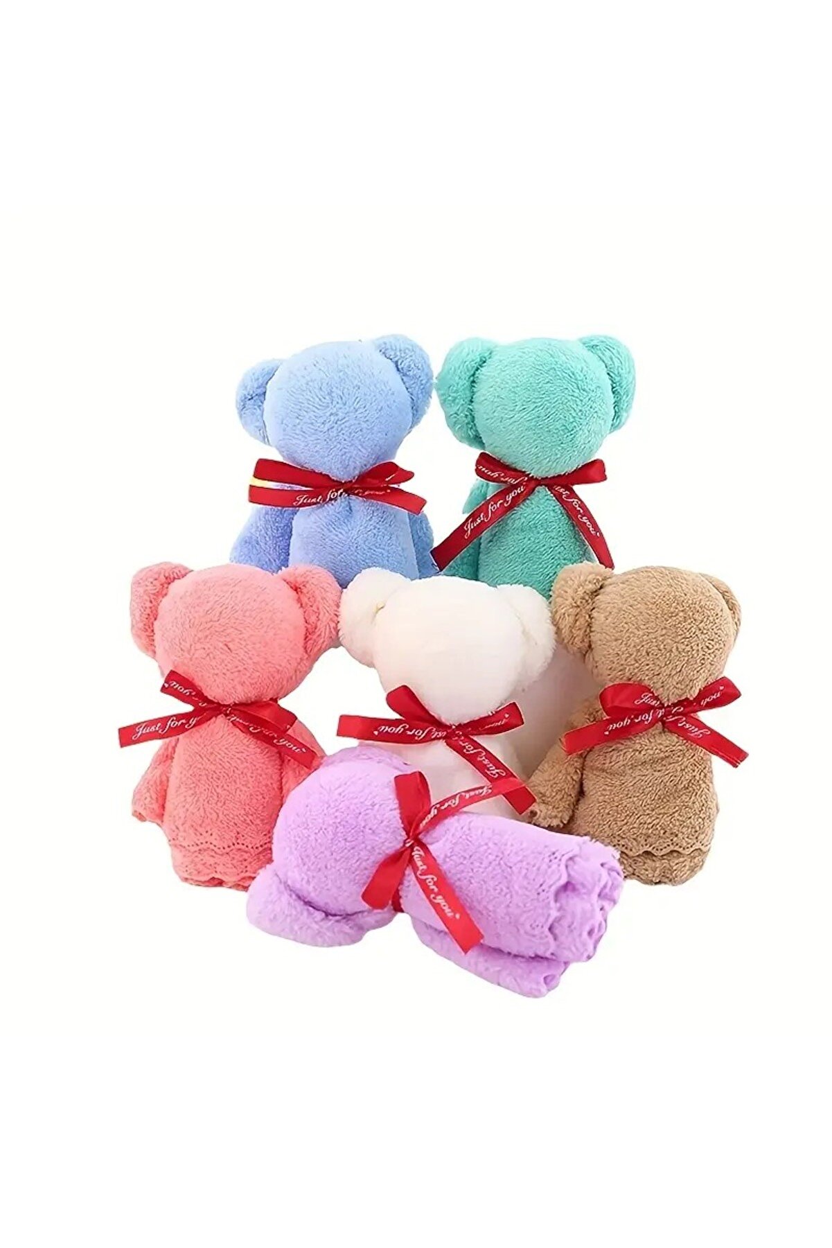 Ethab Ti̇caret Sevi̇mli̇ Ayı Havlu Hedi̇ye Seti̇ (&Ouml;zel &Ccedil;antası Hedi̇ye)1 Adet Tekli̇