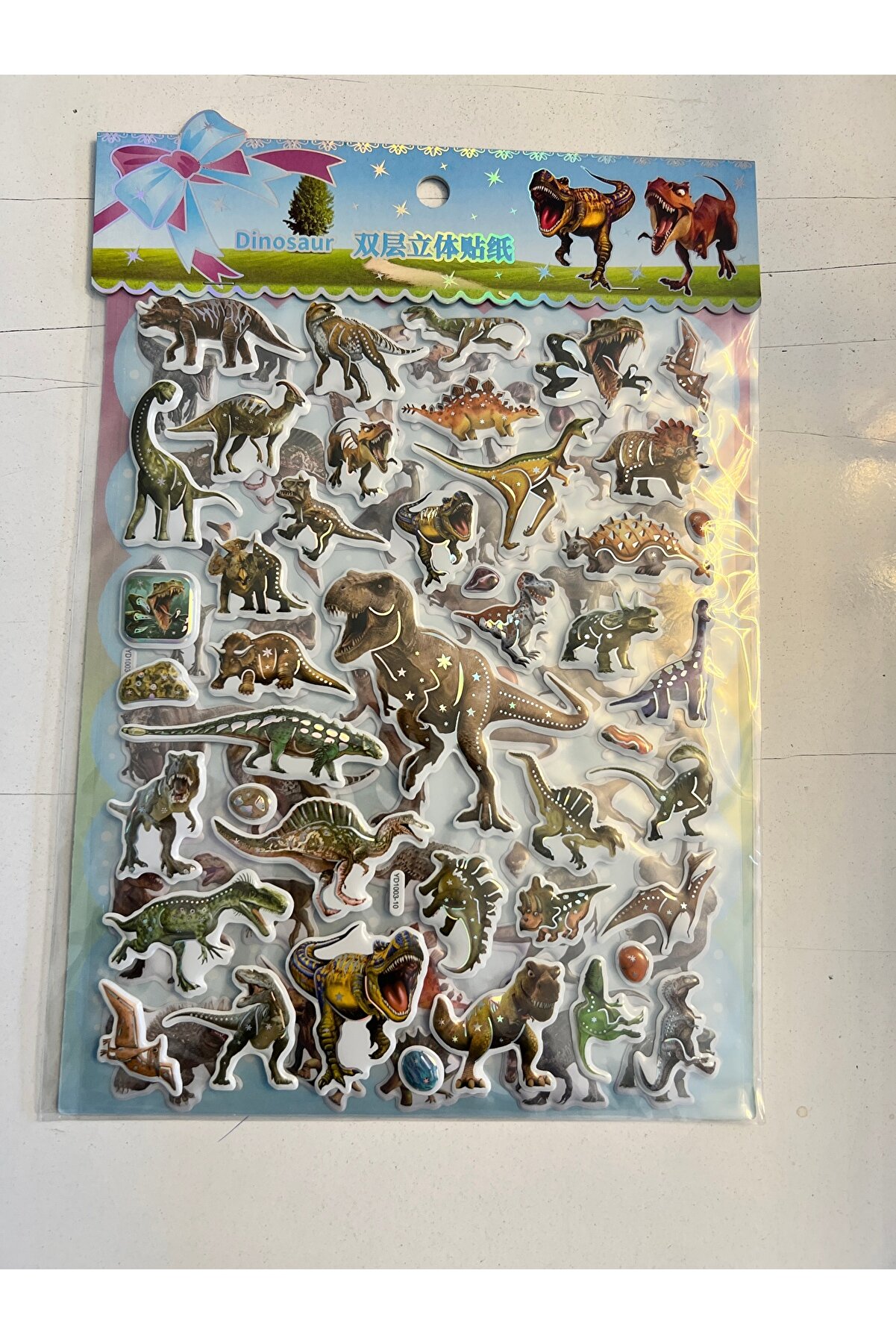 Ai̇rbrush Tattoo Di̇nazorlar Kabartma Sti̇cker Etki̇nli̇k Oyunu 2 Kartela Bi̇rden Model22