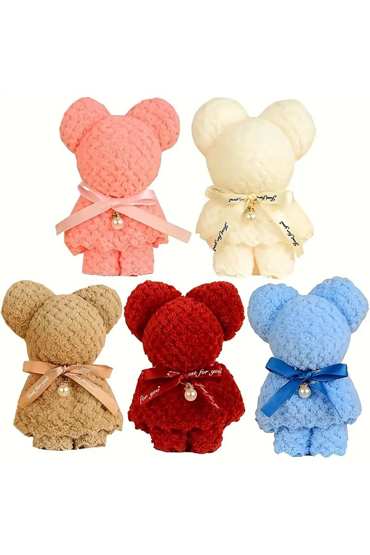 Ethab Ti̇caret Sevi̇mli̇ Ayı Havlu Hedi̇ye Seti̇ (&Ouml;zel &Ccedil;antası Hedi̇ye)1 Adet Tekli̇