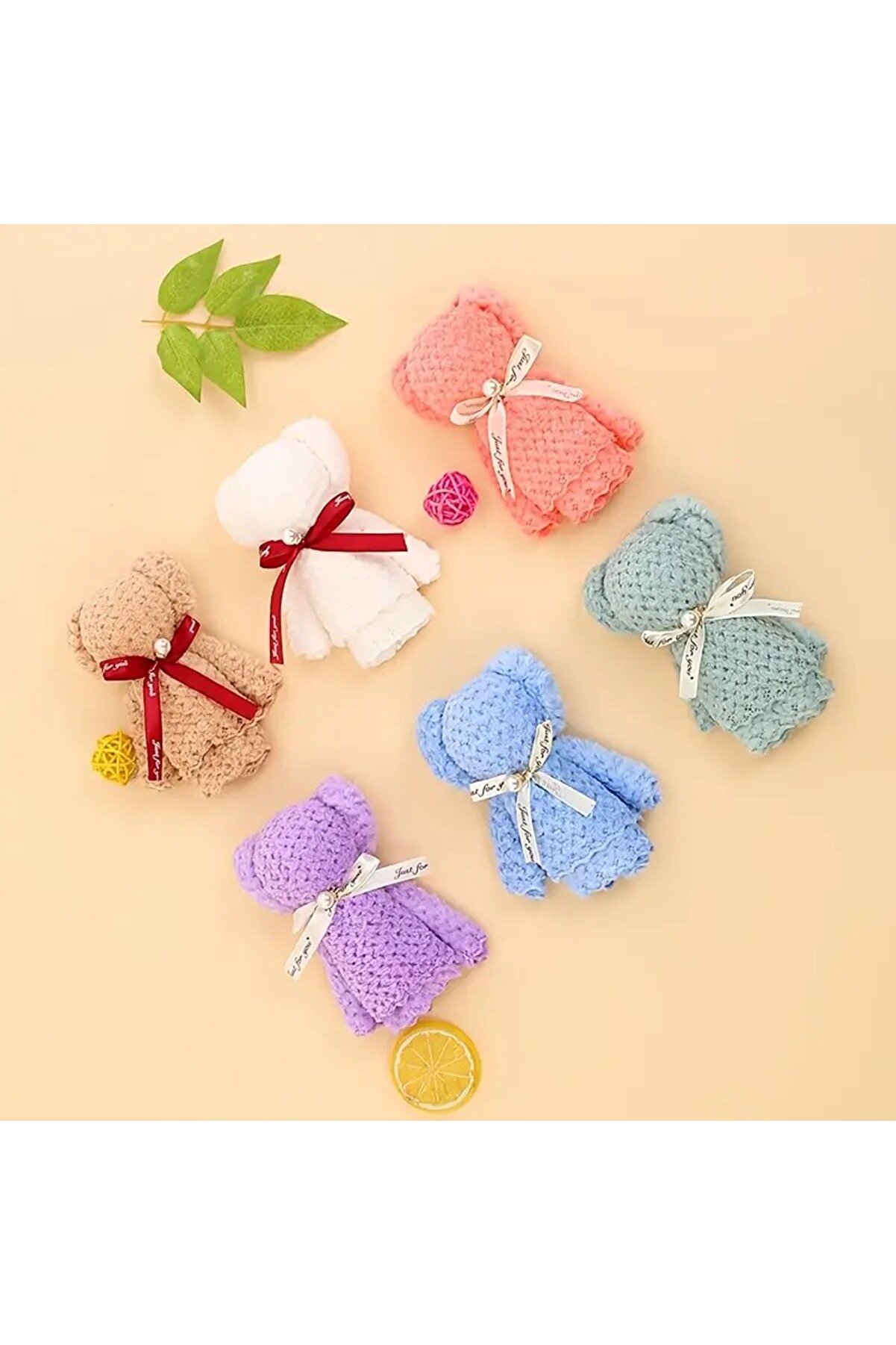 Ethab Ti̇caret Sevi̇mli̇ Ayı Havlu Hedi̇ye Seti̇ (&Ouml;zel &Ccedil;antası Hedi̇ye)1 Adet Tekli̇