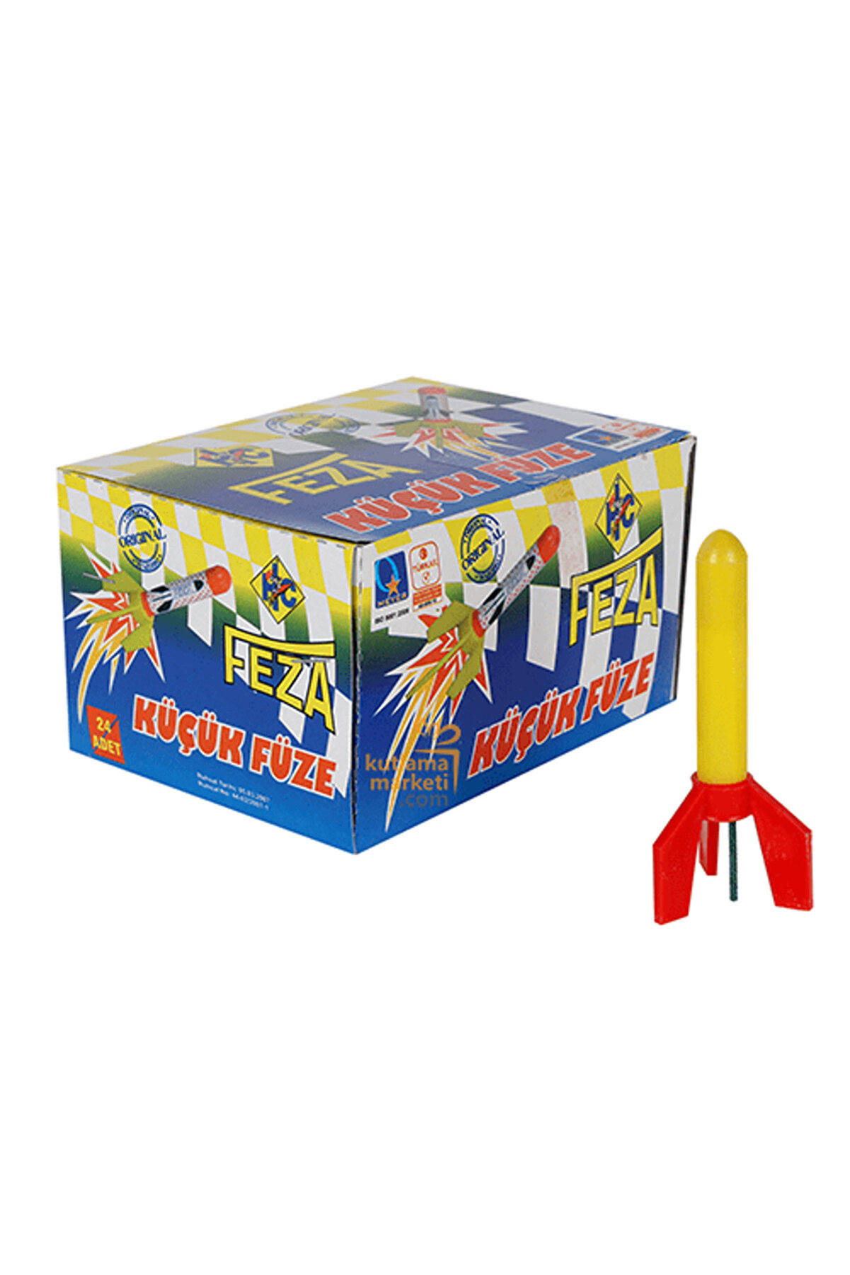 İrhanlar Feza Füze24 Adet Nostalji̇k Küçük Fuze Rampalı Efsane Nostalji̇k Ürünler Torpi̇l1 Deği̇l