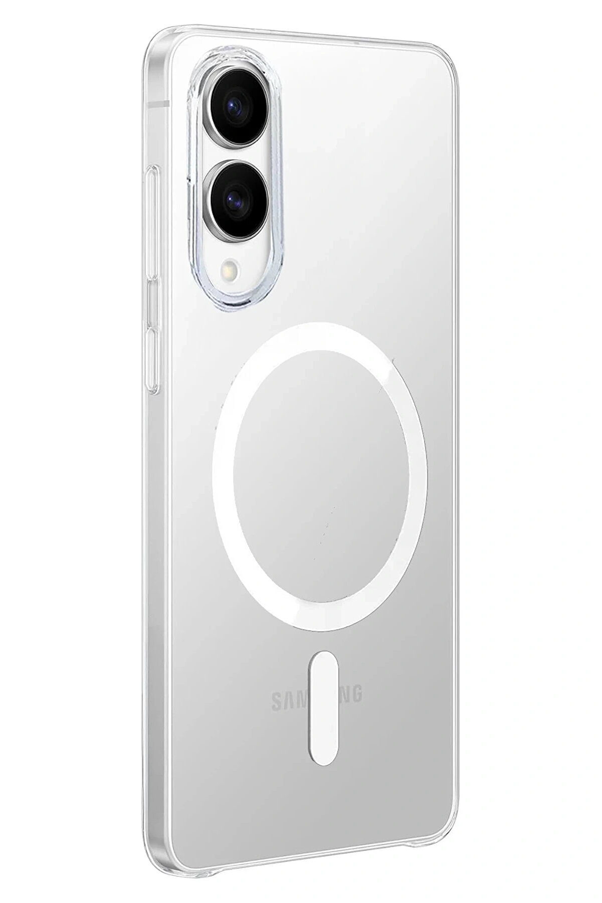 Ftashop Li̇taetrend Samsung Galaxy S25 Edge Kılıf Pc Zara Magsafe Şeffaf Kılıf - Şeffaf