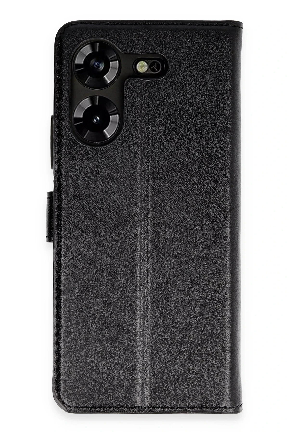 Li̇taetrend Tecno Pova 5 Kılıf Trend S Plus Kapaklı Kılıf - Si̇yah