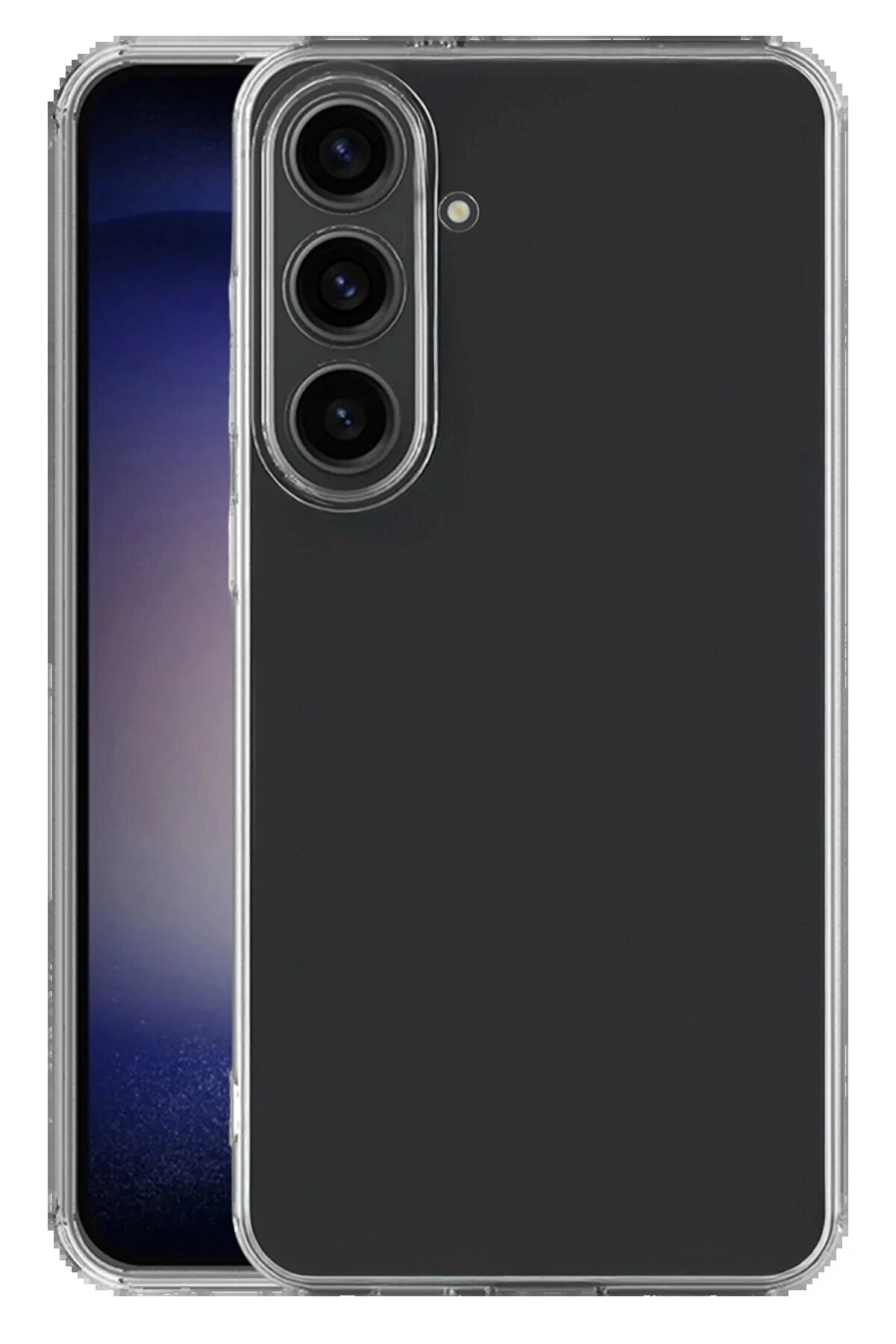 Ykavm Li̇taetrend Samsung Galaxy S25 Fe Kılıf L&uuml;x Şeffaf Si̇li̇kon