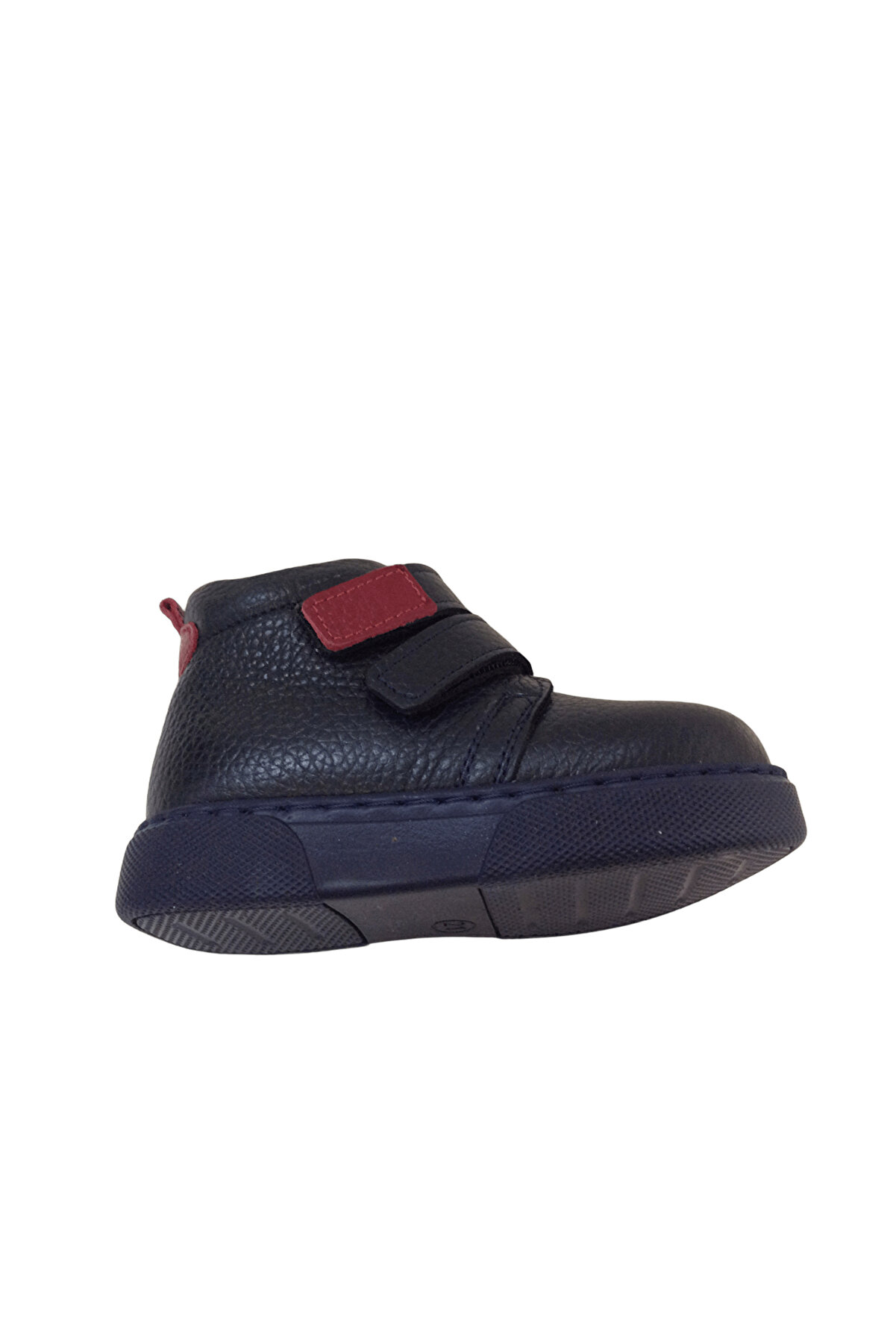 Ortopedi̇kal Ri̇dente K.laci̇vert-Kırmızı Bebe Erkek &Ccedil;ocuk Bot % 100 Deri̇ Cırtlı