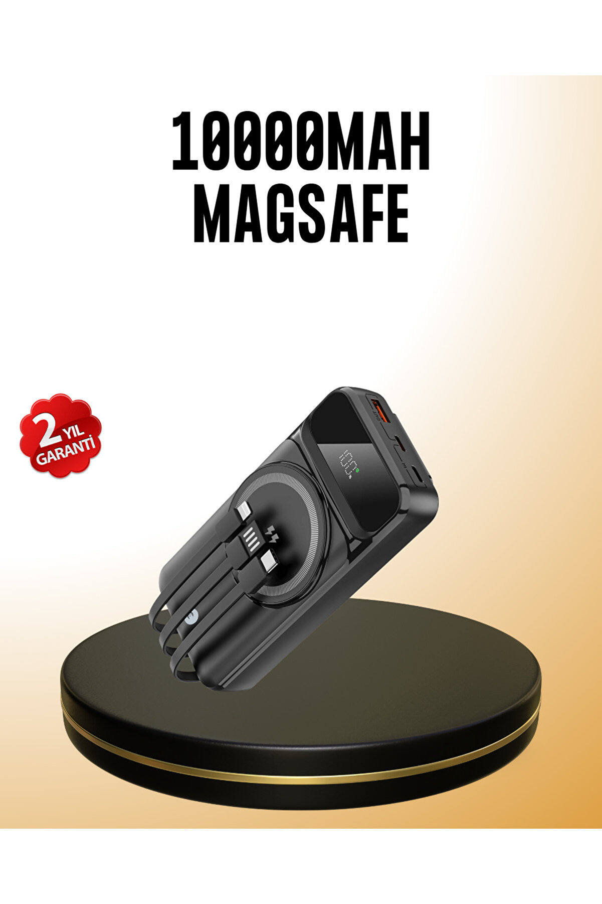 Aspata Store 15W Kablosuz Hızlı Şarjlı 10000 Mah Powerbank &ndash; Taşınabi̇li̇r, Led G&ouml;stergeli̇