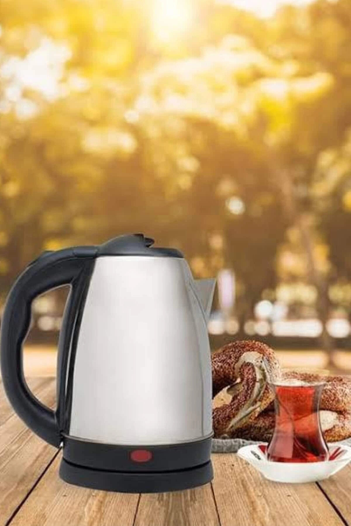 Buti̇k Bfs Kettle C F Ti̇pi̇ 220-240V Paslanmaz &Ccedil;eli̇k Elektri̇k Kablolu Otomati̇k Kapanma