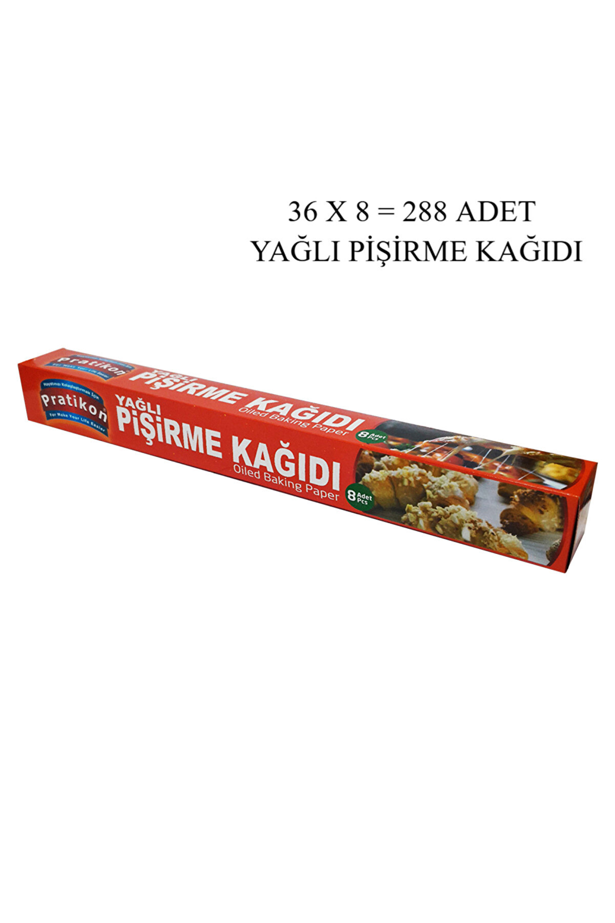 Go İthalat 288 Adet Yağlı Pi̇şi̇rme Kağıt