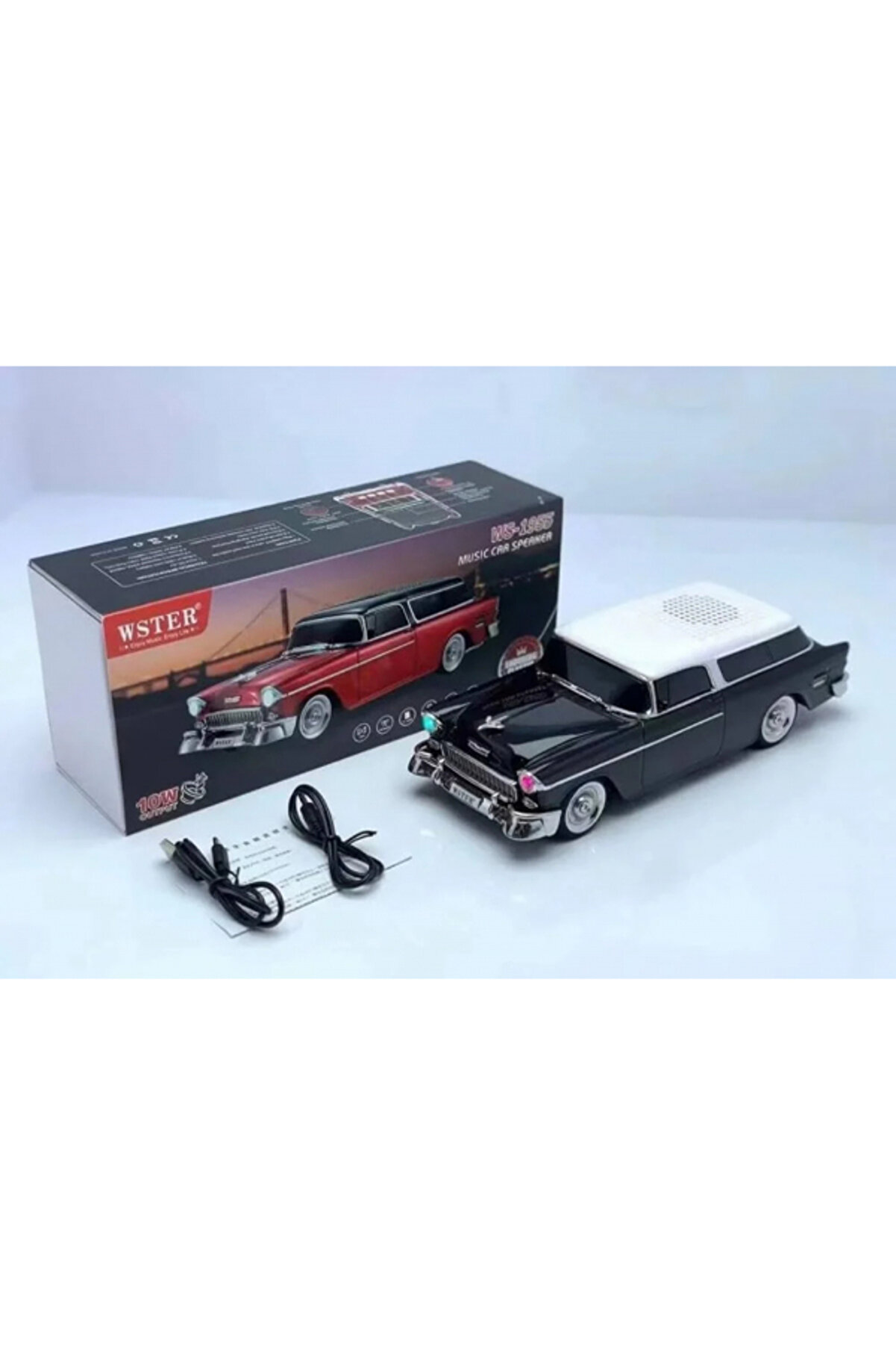 Go İthalat Chevrolet Ws-1955Bt Belai̇r 1955 Model Bluetooth Hoparl&ouml;r (5324)