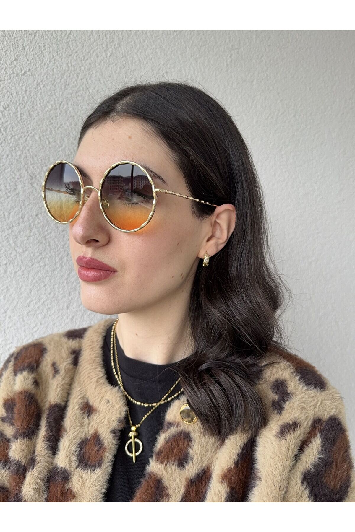 Ateli̇er Emi̇ne Vi̇ntage Çerçeve Cool Güneş Gözlüğü