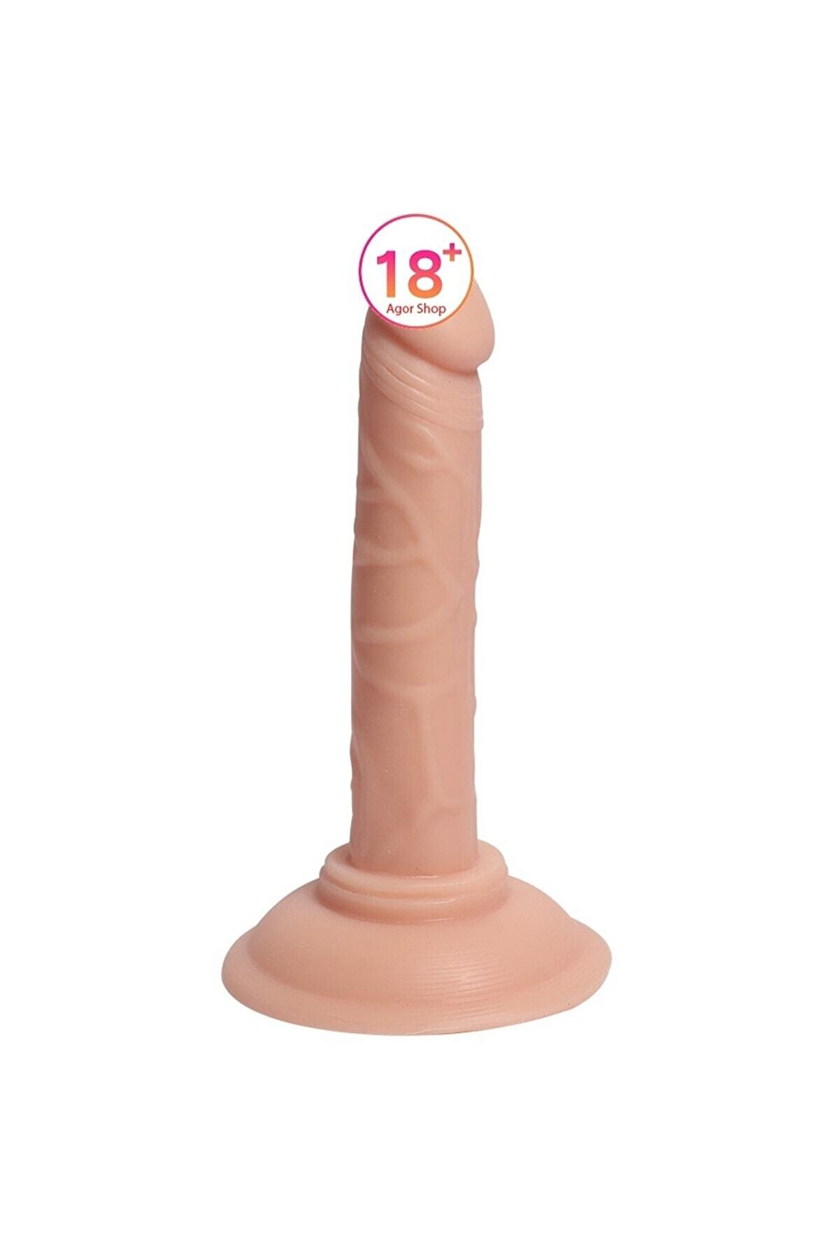 Meyrabest Di̇ldo Blues Anal Ve Vaji̇nal Yumuşak Doku Reali̇sti̇k Peni̇s 14 Cm