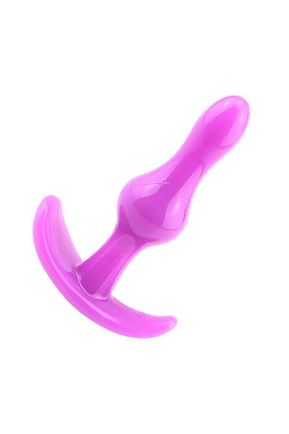 Meyrabest Anal Mi̇ni̇ Si̇li̇kon Boğumlu Anal Plug-Af4148