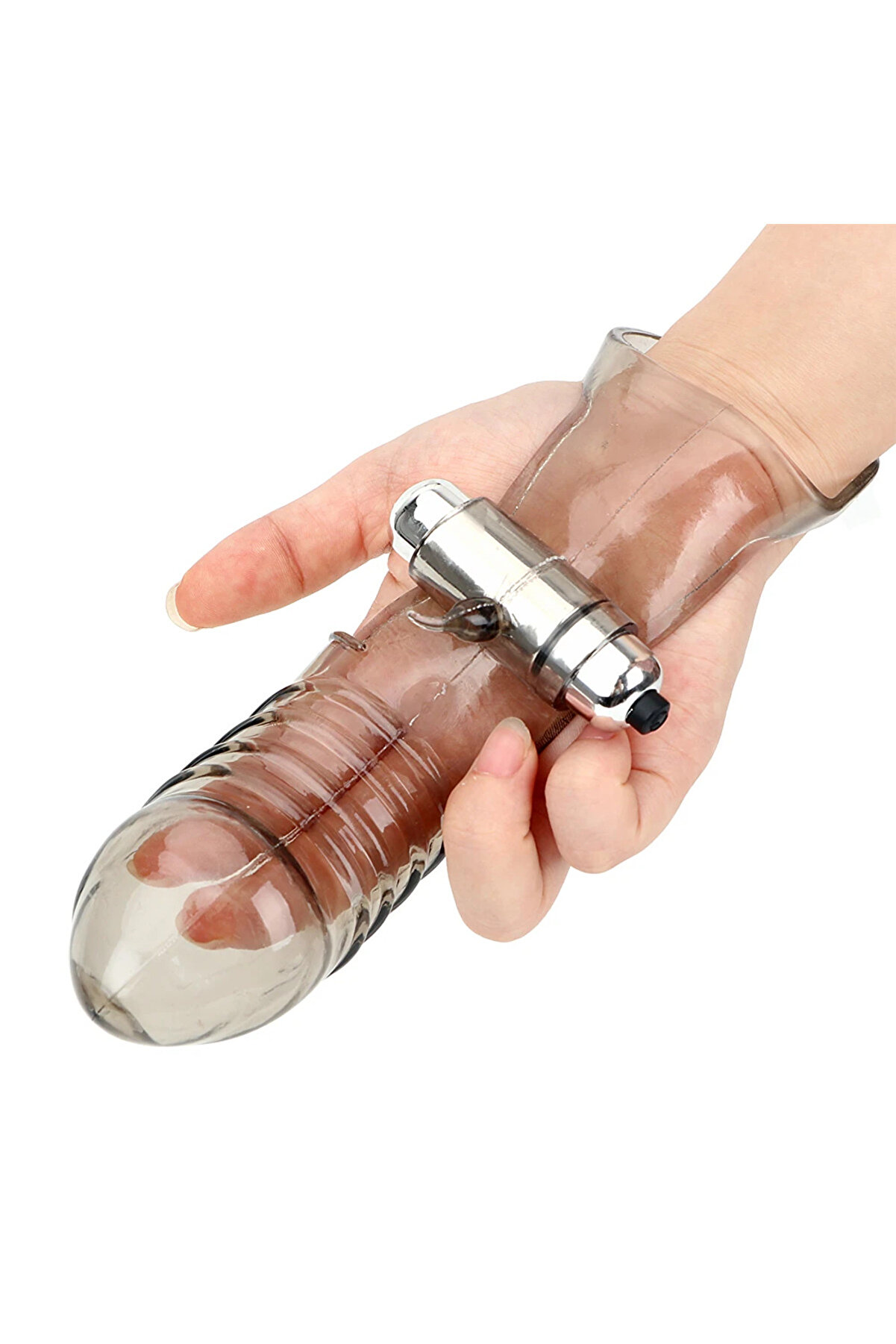 Erox Fi̇nger G-Sti̇mulant 10 Mod Parmak Vi̇brat&ouml;r Si̇yah