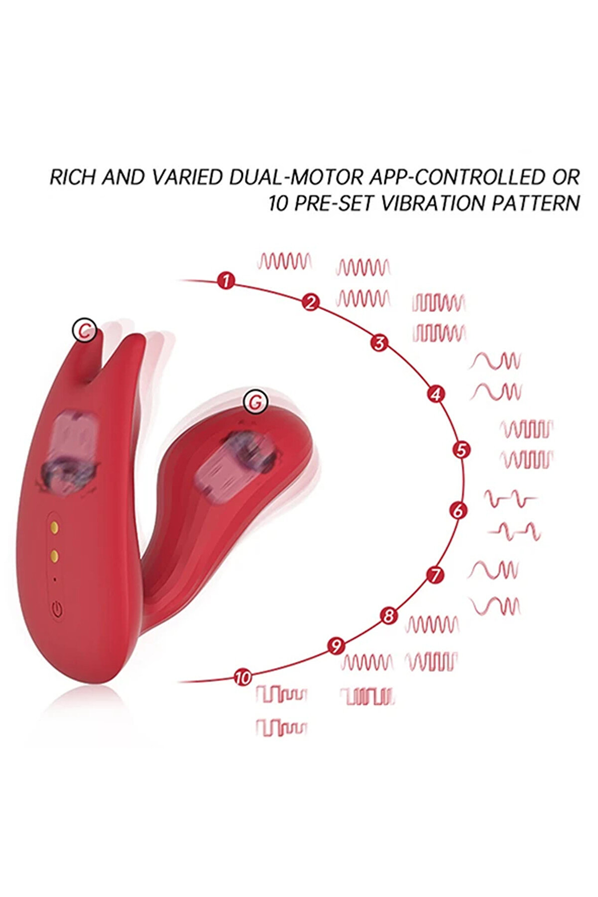 Erox Magi̇c Moti̇on Umi̇ Telefon Kontroll&uuml; Vi̇brat&ouml;r
