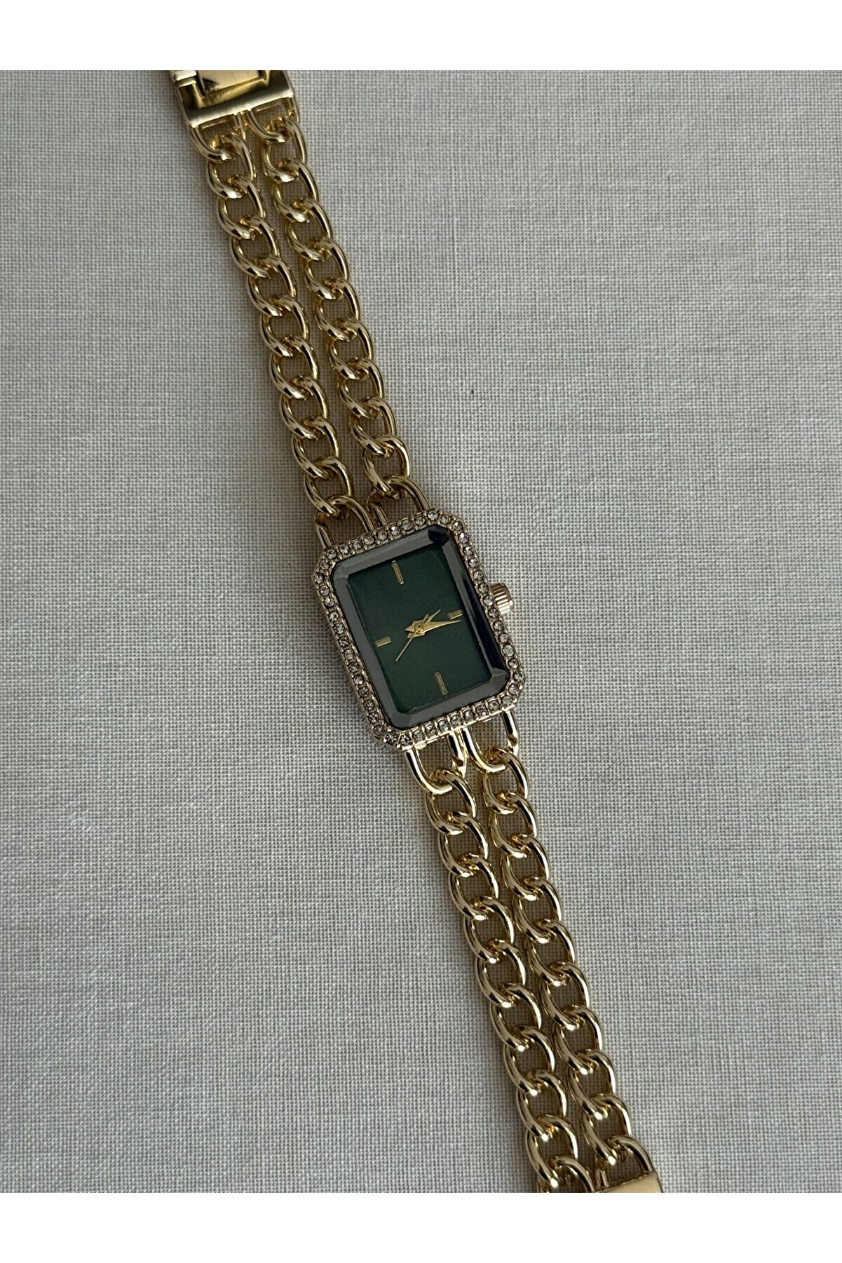 Ateli̇er Emi̇ne Çi̇ft Zi̇nci̇r Detay Tasarım Saat