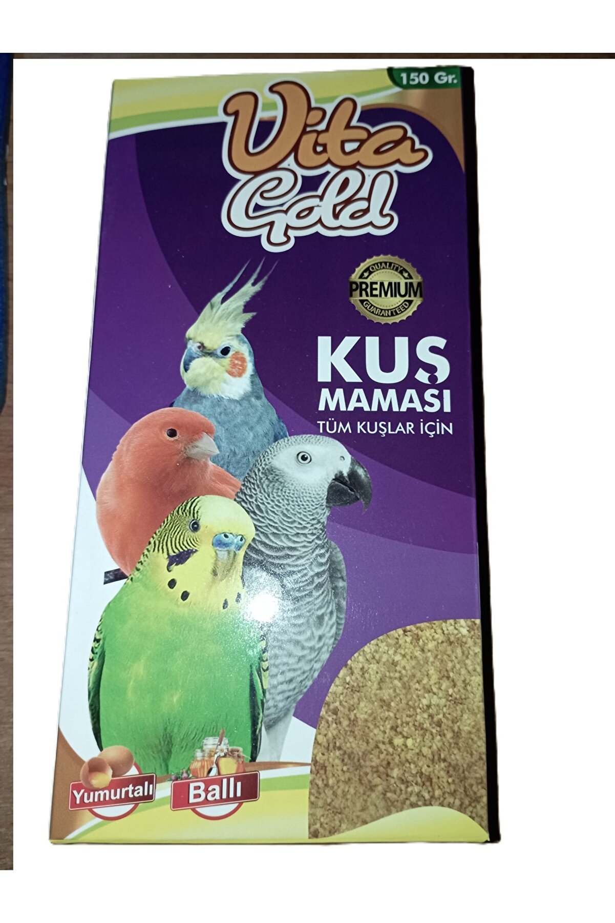 Vi̇ta Kuş Maması T&uuml;m Kuşlar İ&ccedil;i̇n150Gr