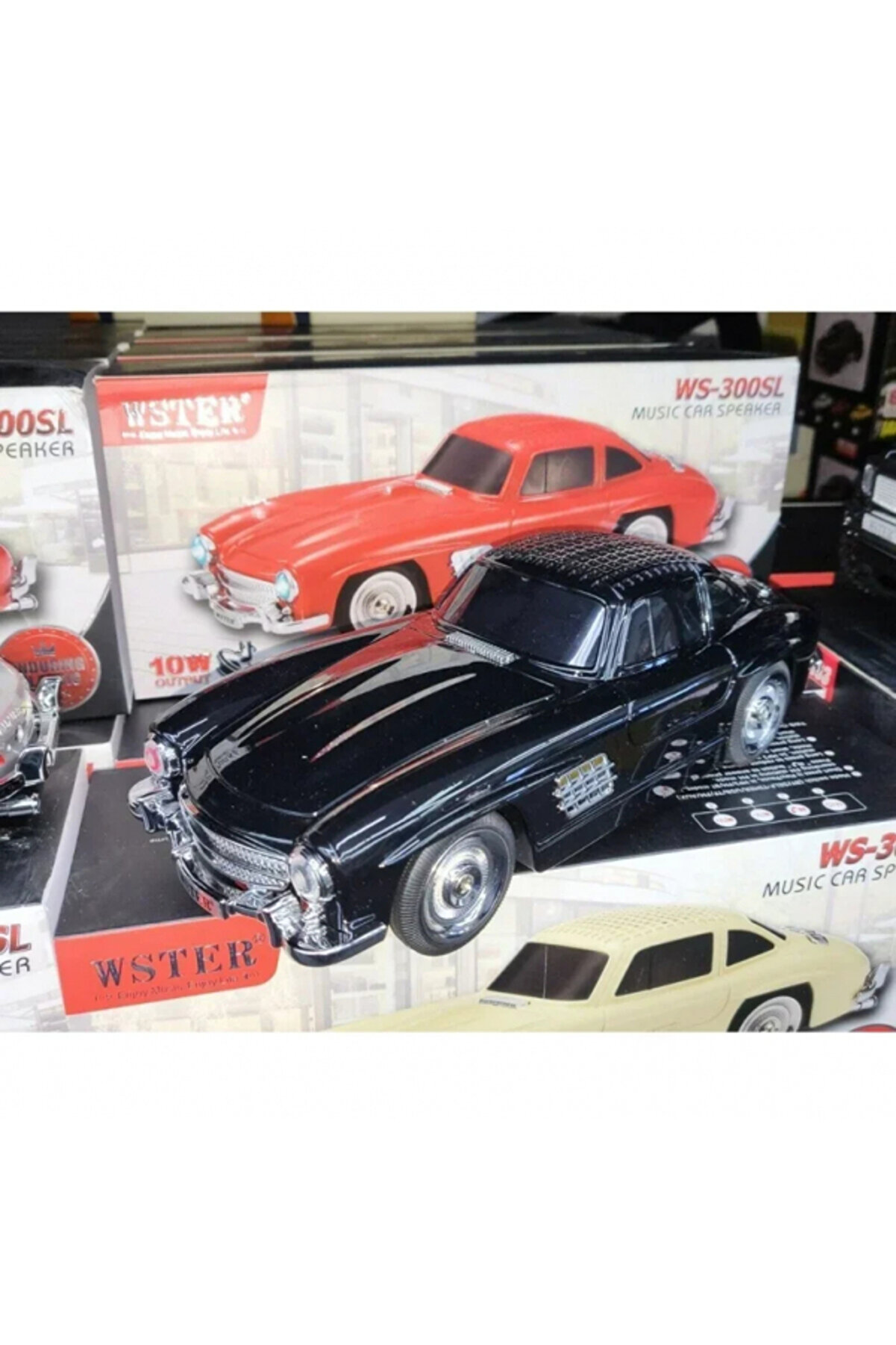 Go İthalat Ws-300Sl Klasi̇k Benz Model 10W Bluetooth Hoparl&ouml;r Fm Radyo Usb (5324)