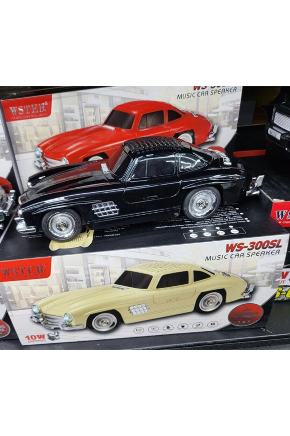 Go İthalat Ws-300Sl Klasi̇k Benz Model 10W Bluetooth Hoparl&ouml;r Fm Radyo Usb (5324)