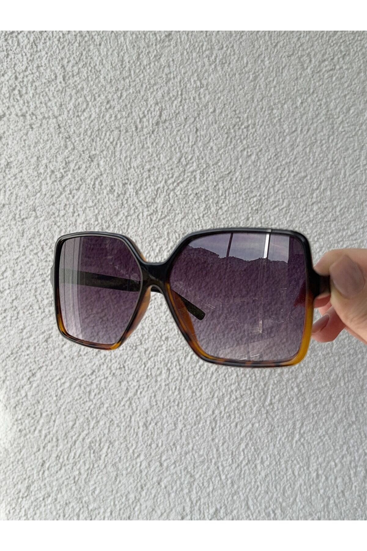 Ateli̇er Emi̇ne Cat Eye Leopar Desen Güneş Gözlüğü