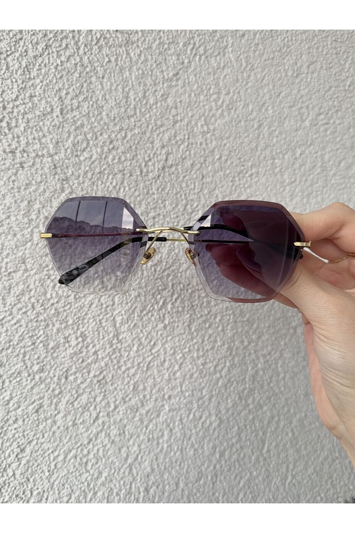 Ateli̇er Emi̇ne Geometri̇k Degrade Cam Güneş Gözlüğü