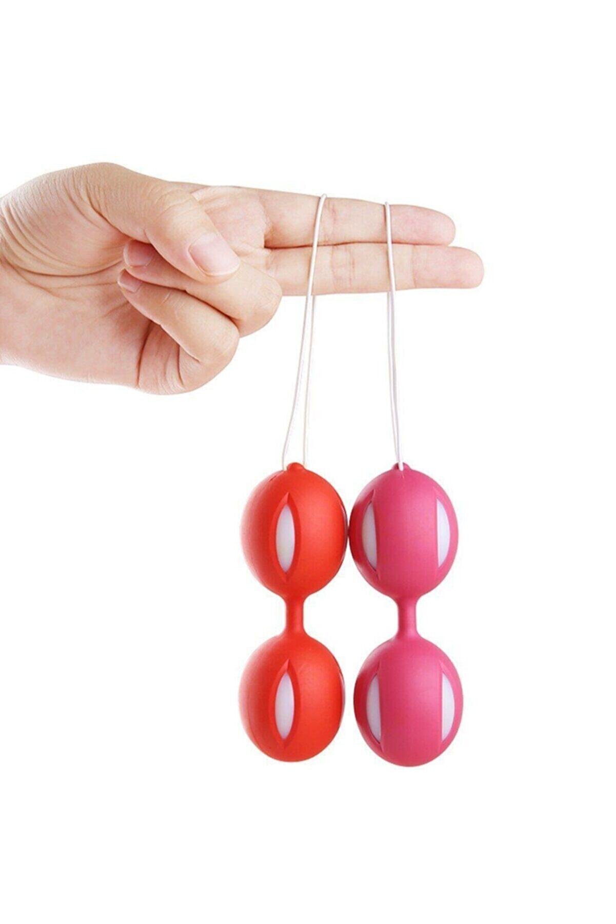 Meyrabest Vagi̇na Kaslarını G&uuml;&ccedil;lendi̇rmek I&ccedil;i̇n Kegel Toplar Exqui̇si̇te Kegel Balls Pi̇nk-Fnt7500
